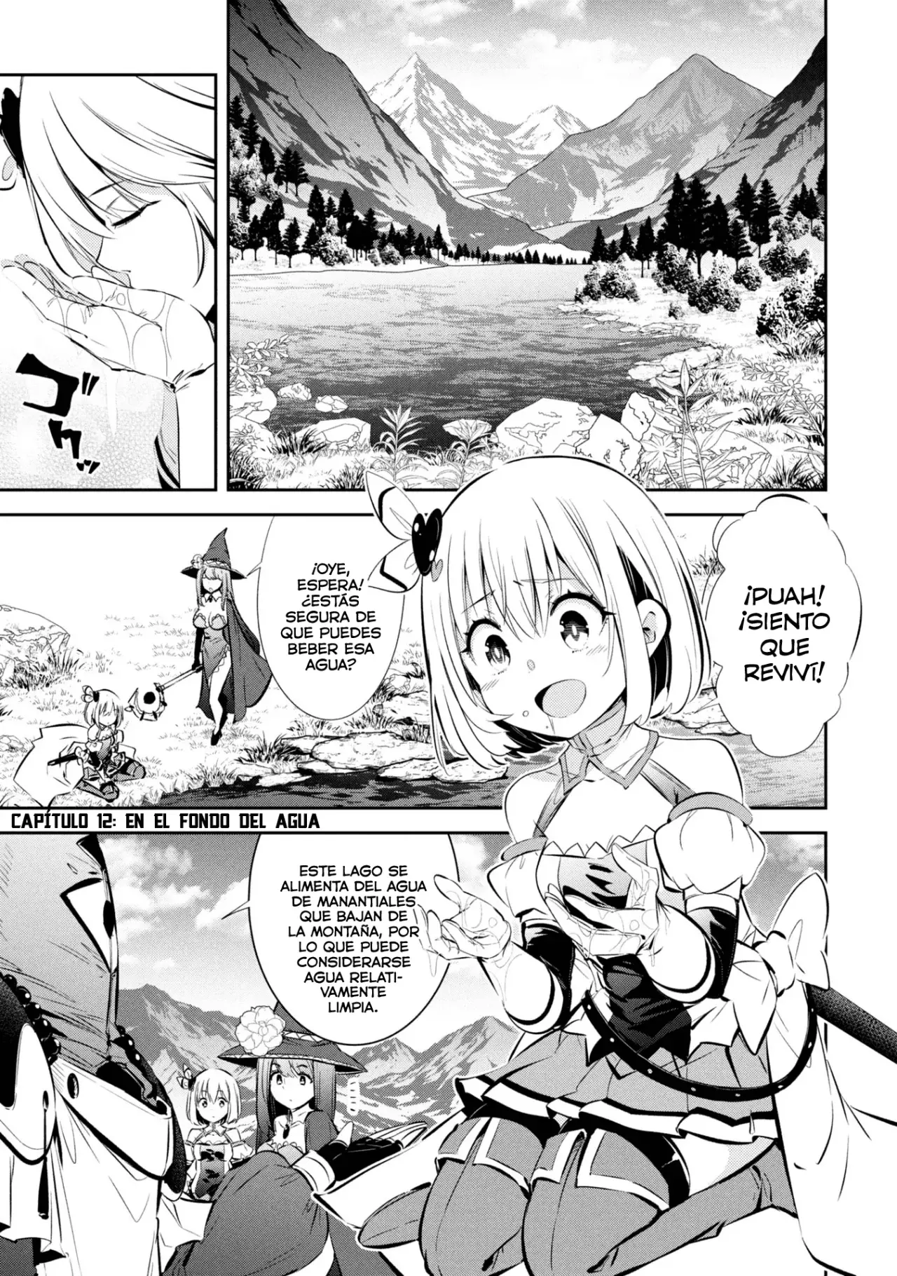 Mou Yamete Kaifuku Shinaide Kenja-sama! Capitulo 12: En el fondo del agua página 3