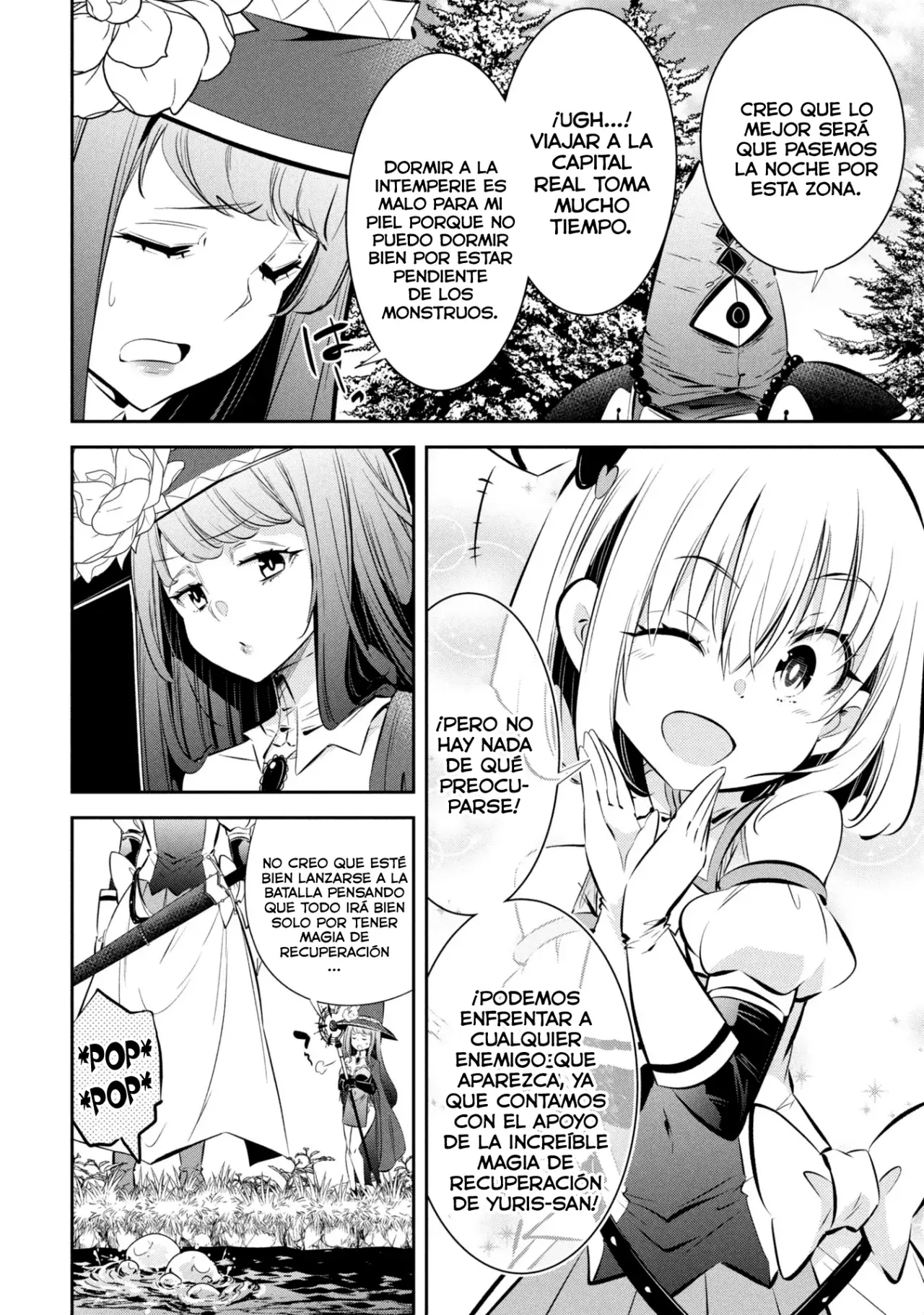Mou Yamete Kaifuku Shinaide Kenja-sama! Capitulo 12: En el fondo del agua página 4