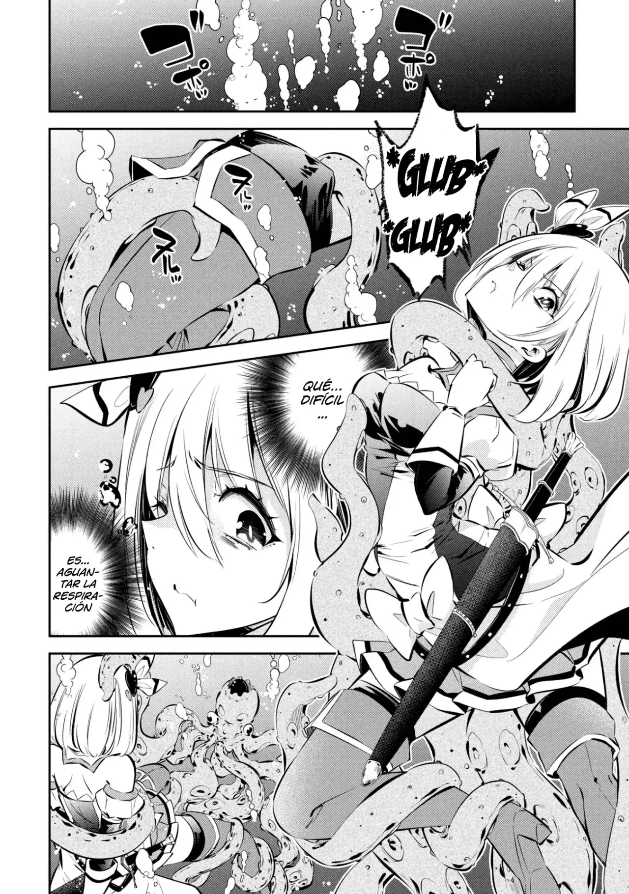 Mou Yamete Kaifuku Shinaide Kenja-sama! Capitulo 12: En el fondo del agua página 8
