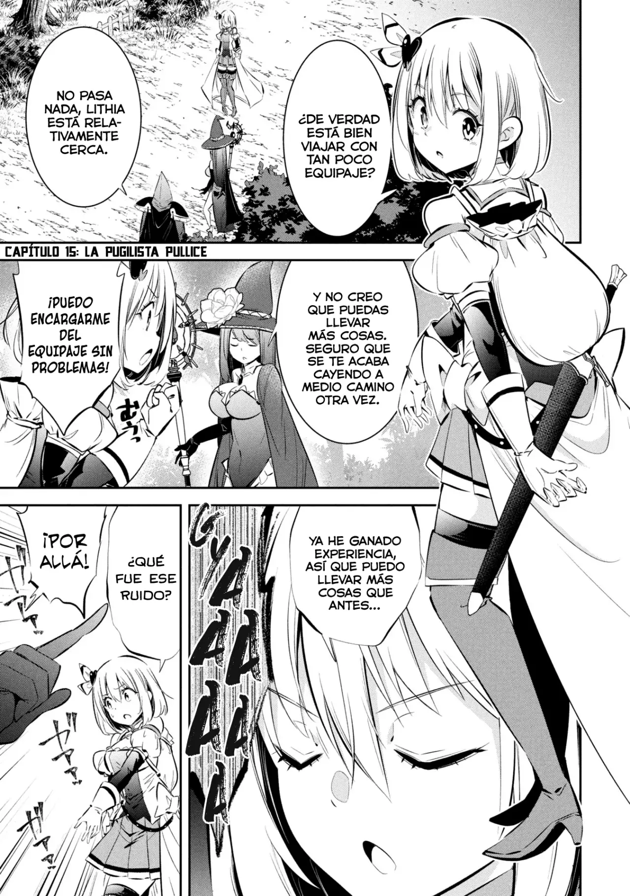Mou Yamete Kaifuku Shinaide Kenja-sama! Capitulo 15: La pugilista Pullice página 3