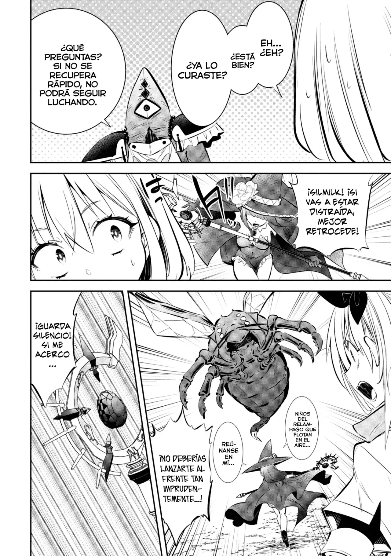 Mou Yamete Kaifuku Shinaide Kenja-sama! Capitulo 15: La pugilista Pullice página 8