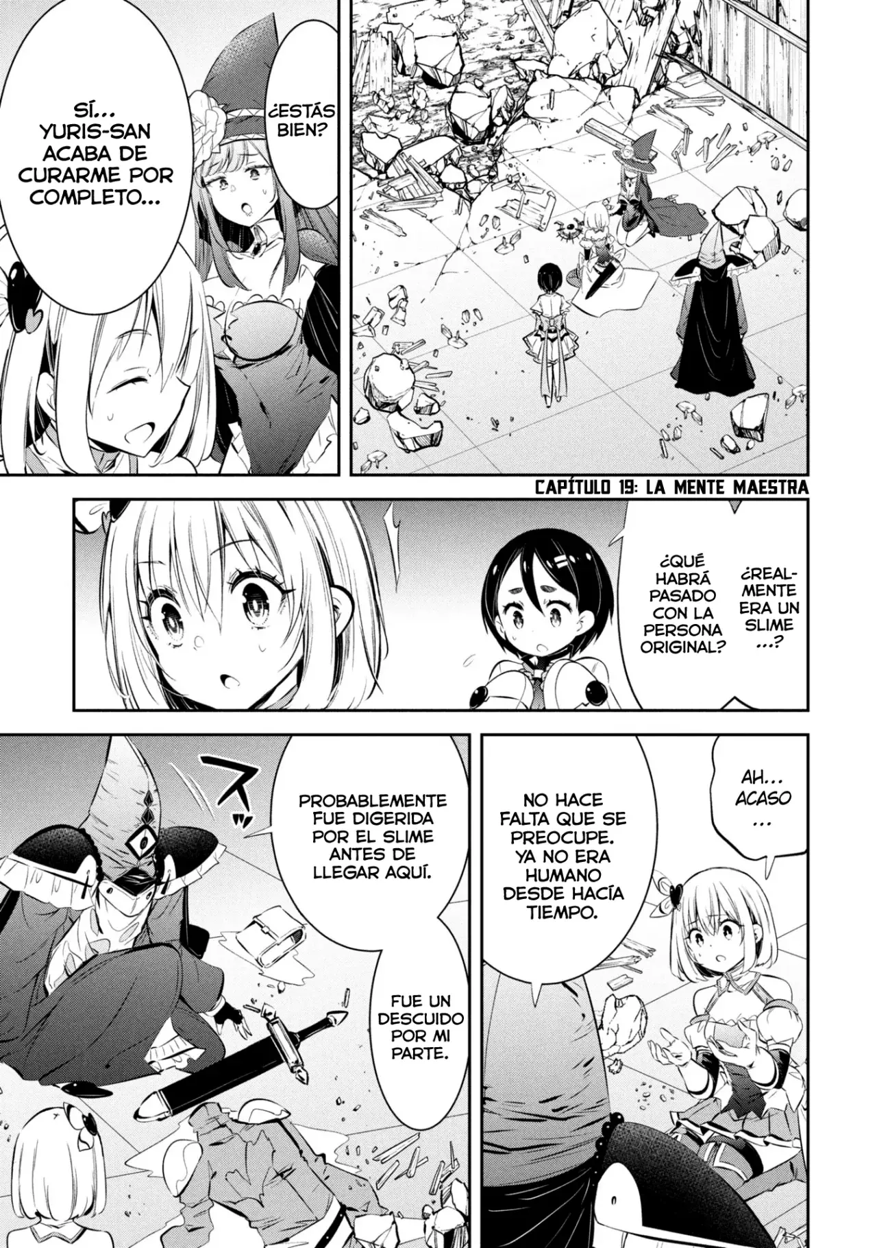Mou Yamete Kaifuku Shinaide Kenja-sama! Capitulo 19: La mente maestra página 3