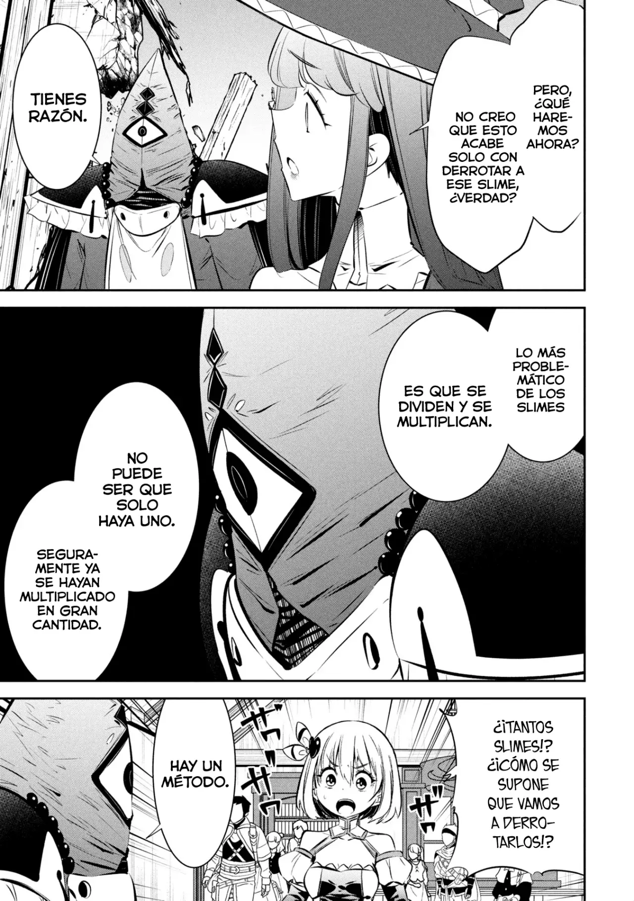 Mou Yamete Kaifuku Shinaide Kenja-sama! Capitulo 19: La mente maestra página 5