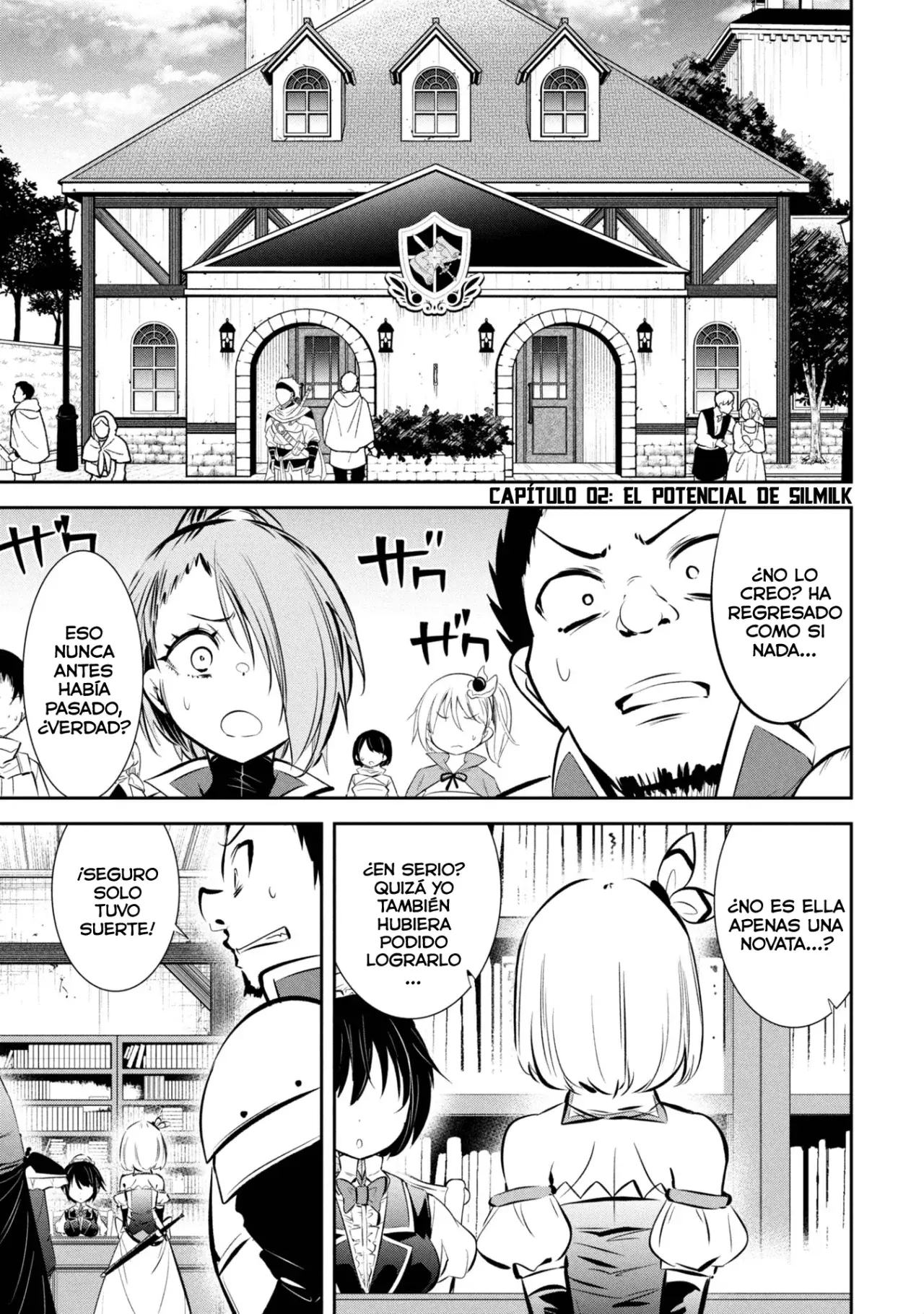 Mou Yamete Kaifuku Shinaide Kenja-sama! Capitulo 2: El potencial de Silmilk página 3
