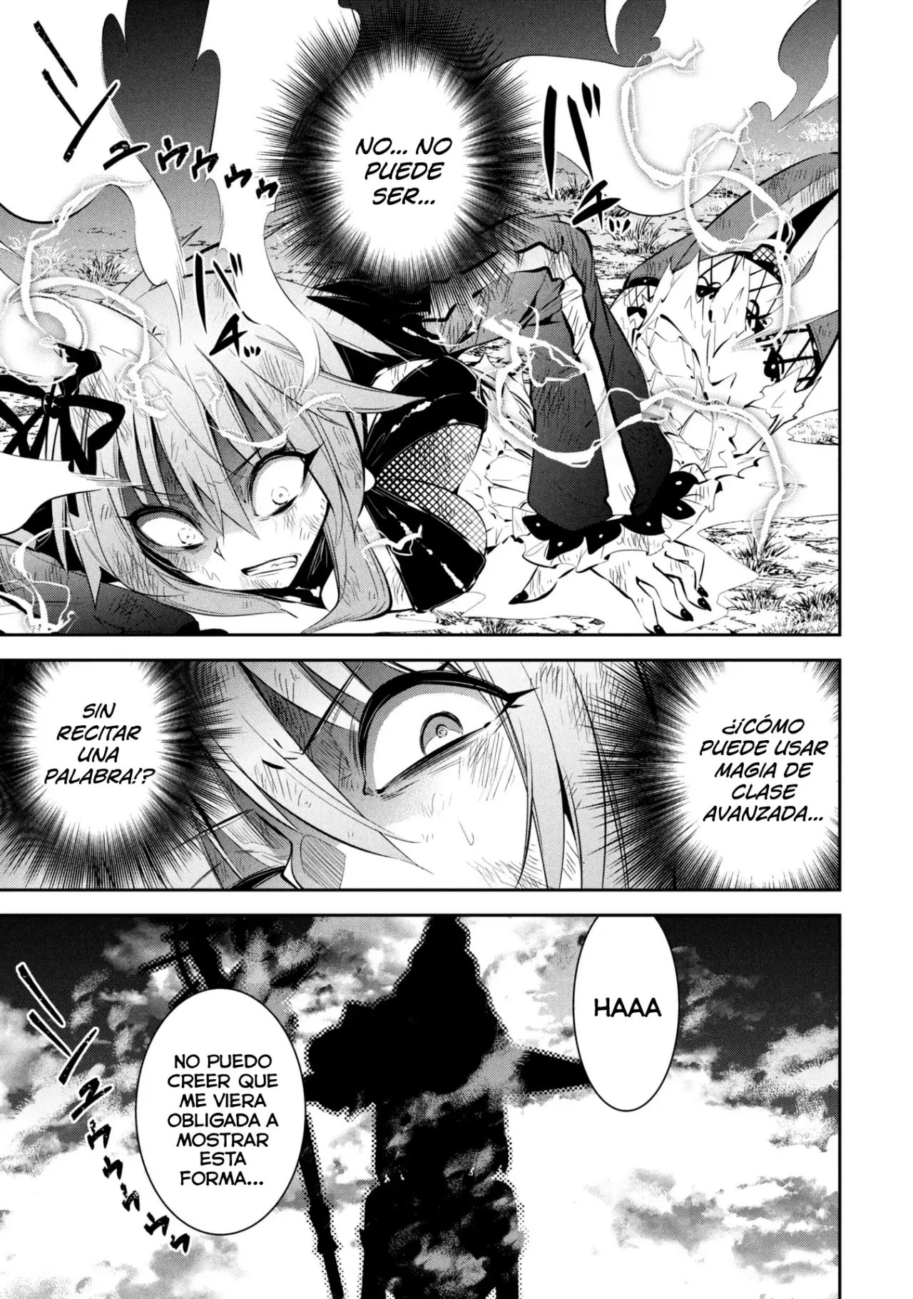 Mou Yamete Kaifuku Shinaide Kenja-sama! Capitulo 21: Elvina vs Negib página 13