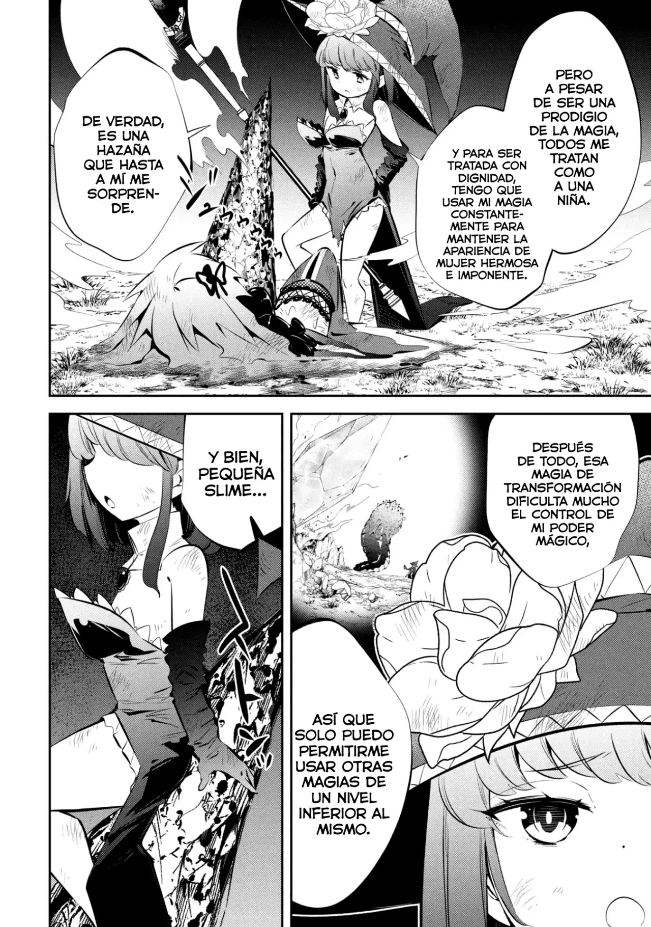 Mou Yamete Kaifuku Shinaide Kenja-sama! Capitulo 21: Elvina vs Negib página 18