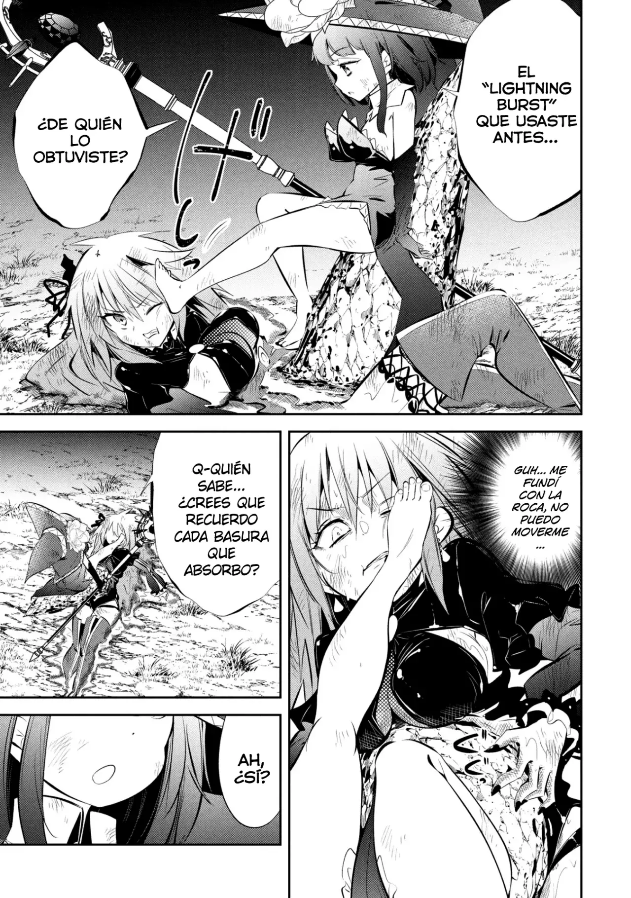 Mou Yamete Kaifuku Shinaide Kenja-sama! Capitulo 21: Elvina vs Negib página 19