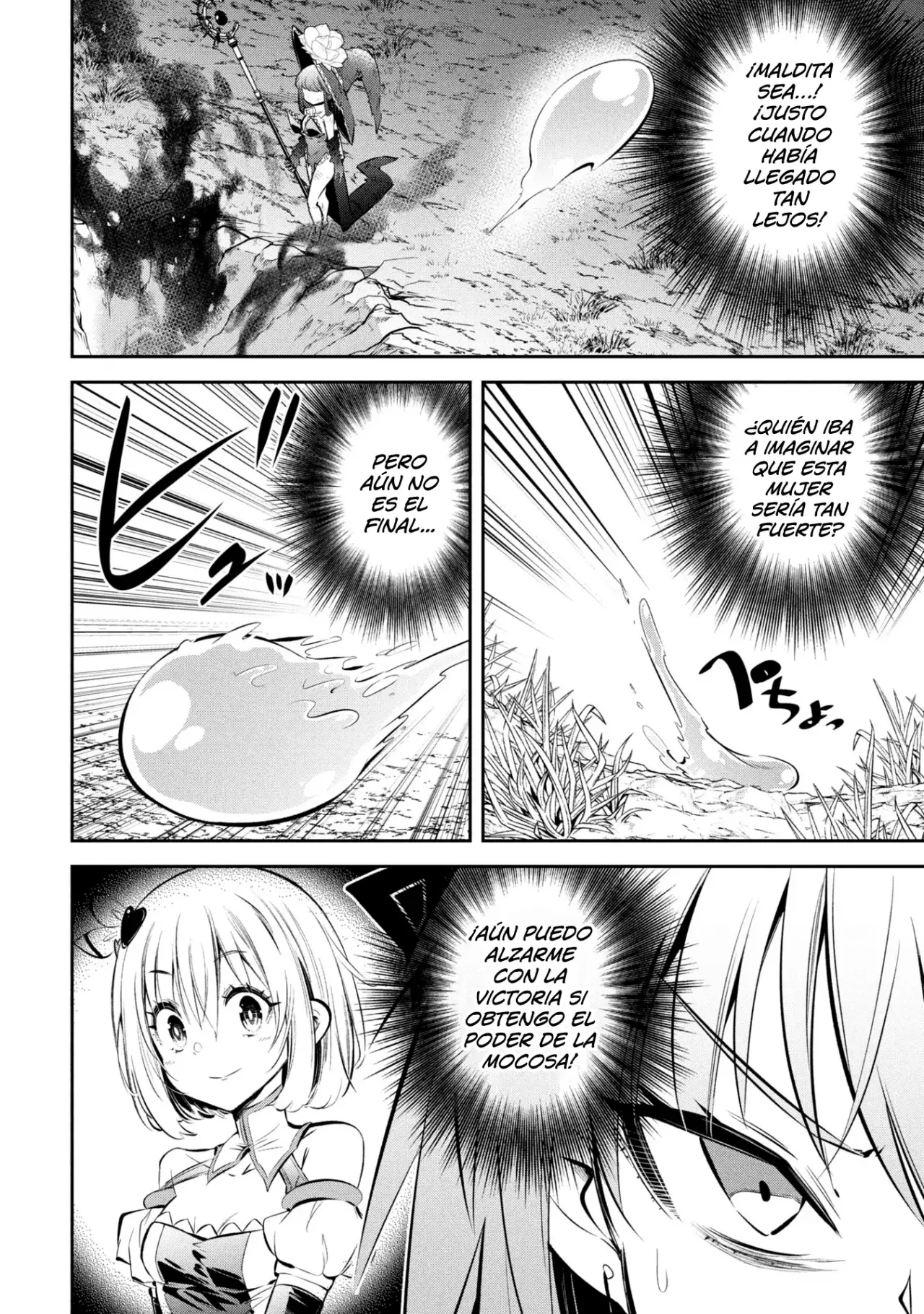 Mou Yamete Kaifuku Shinaide Kenja-sama! Capitulo 21: Elvina vs Negib página 22
