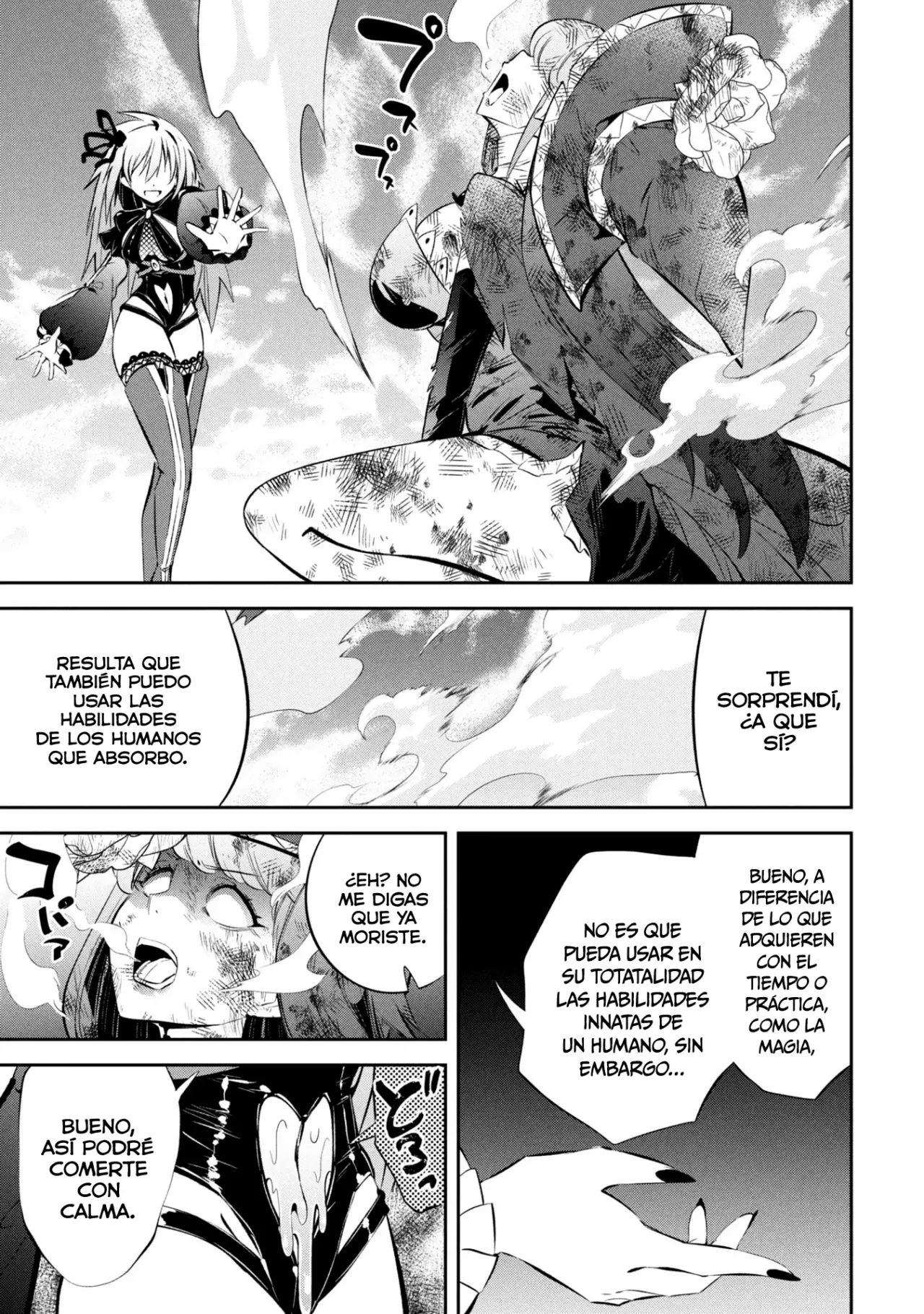 Mou Yamete Kaifuku Shinaide Kenja-sama! Capitulo 21: Elvina vs Negib página 9