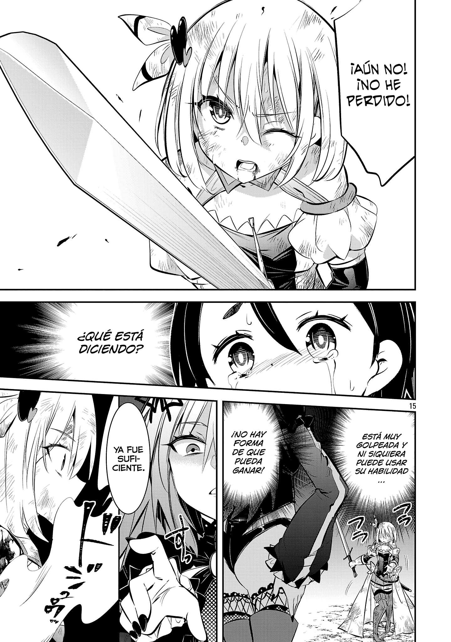 Mou Yamete Kaifuku Shinaide Kenja-sama! Capitulo 23 página 16