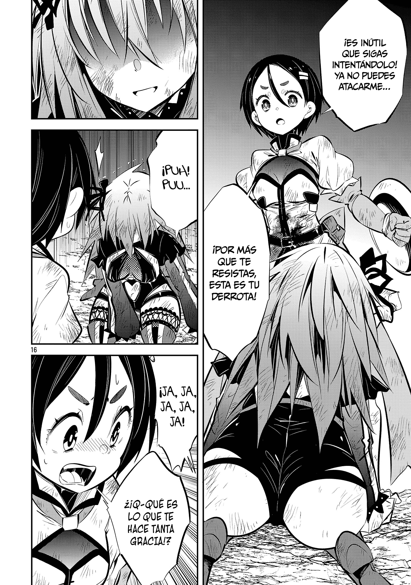 Mou Yamete Kaifuku Shinaide Kenja-sama! Capitulo 25 página 17