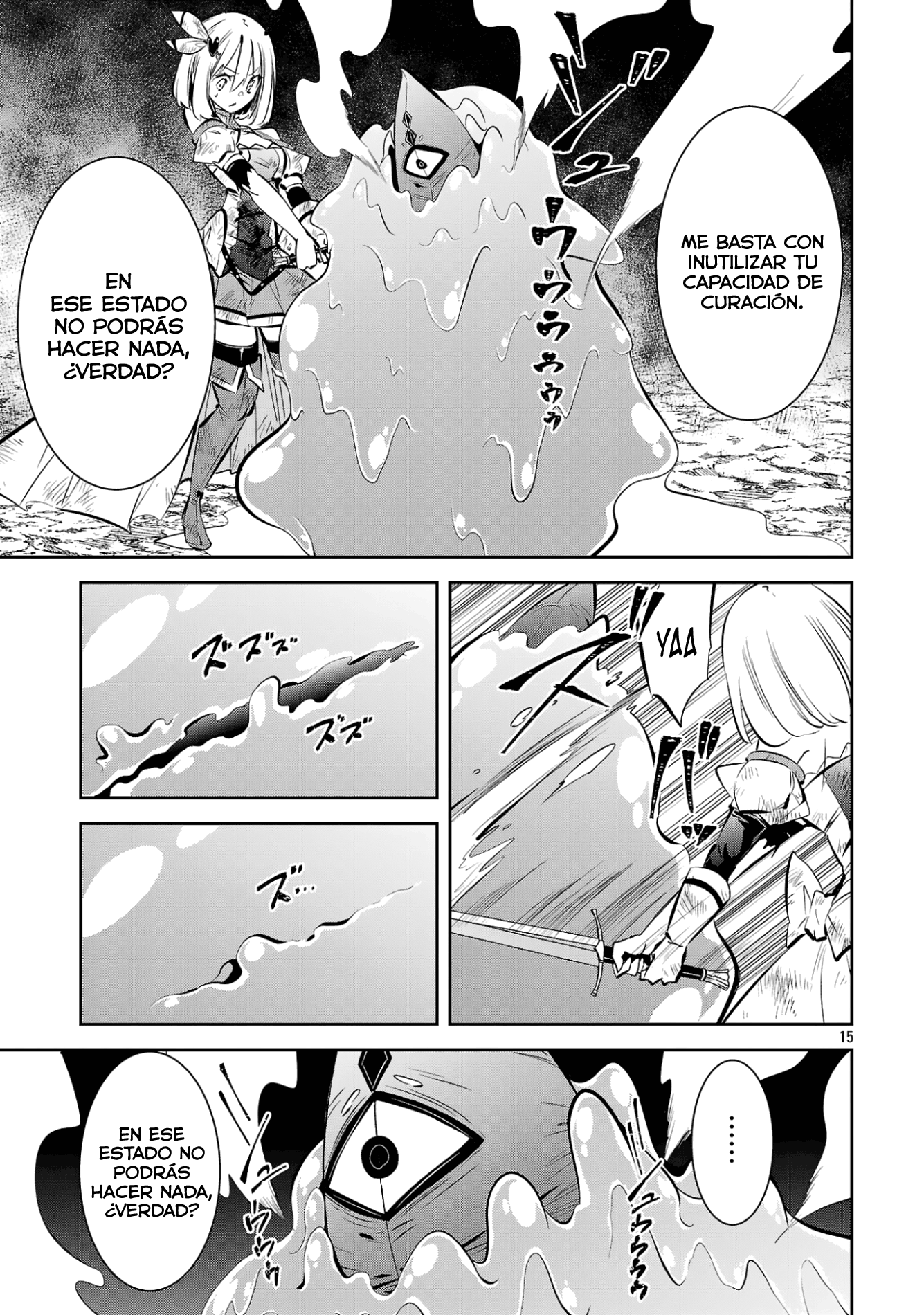 Mou Yamete Kaifuku Shinaide Kenja-sama! Capitulo 26 página 17
