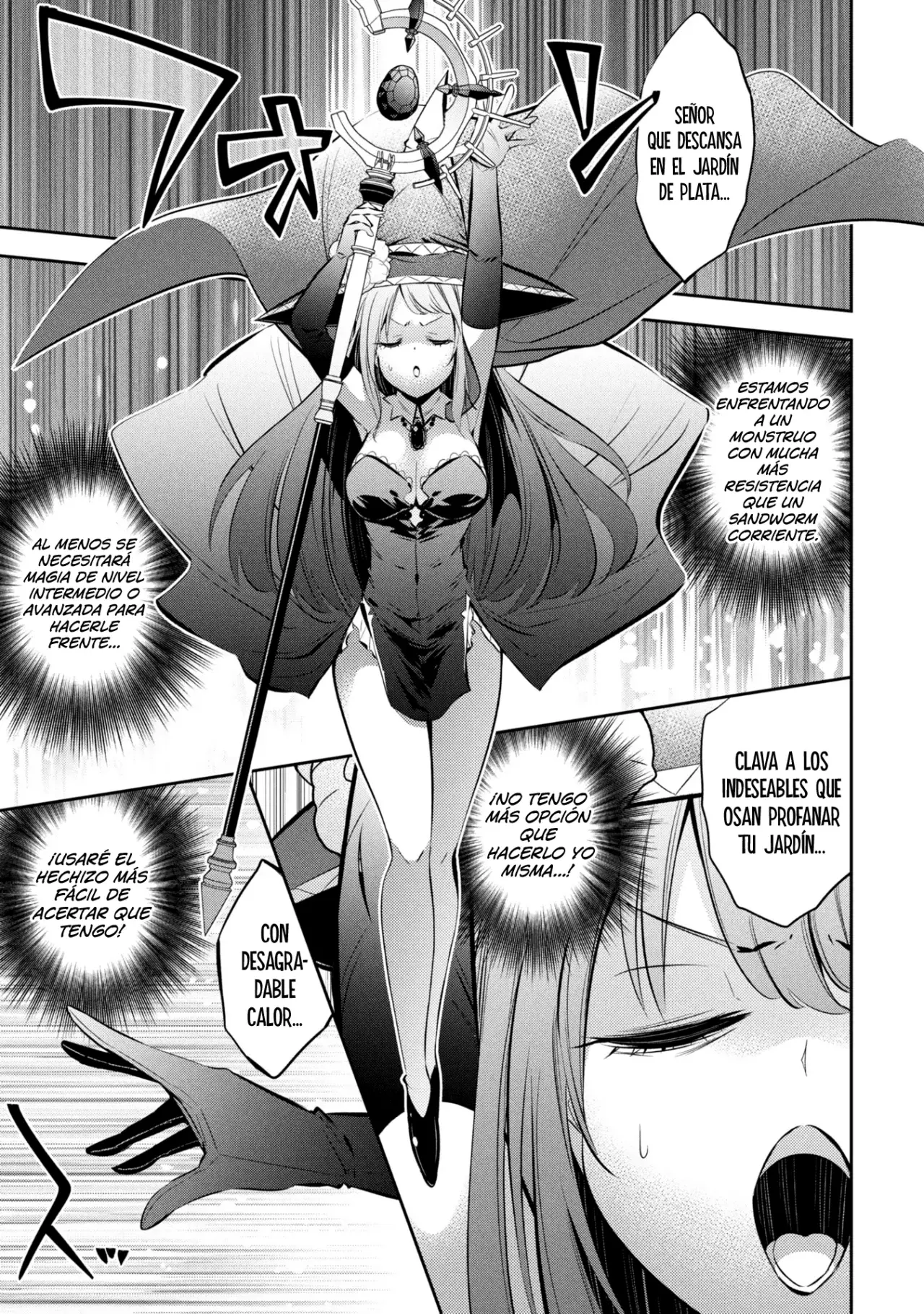 Mou Yamete Kaifuku Shinaide Kenja-sama! Capitulo 3: Elvina, la prodigiosa maga página 27