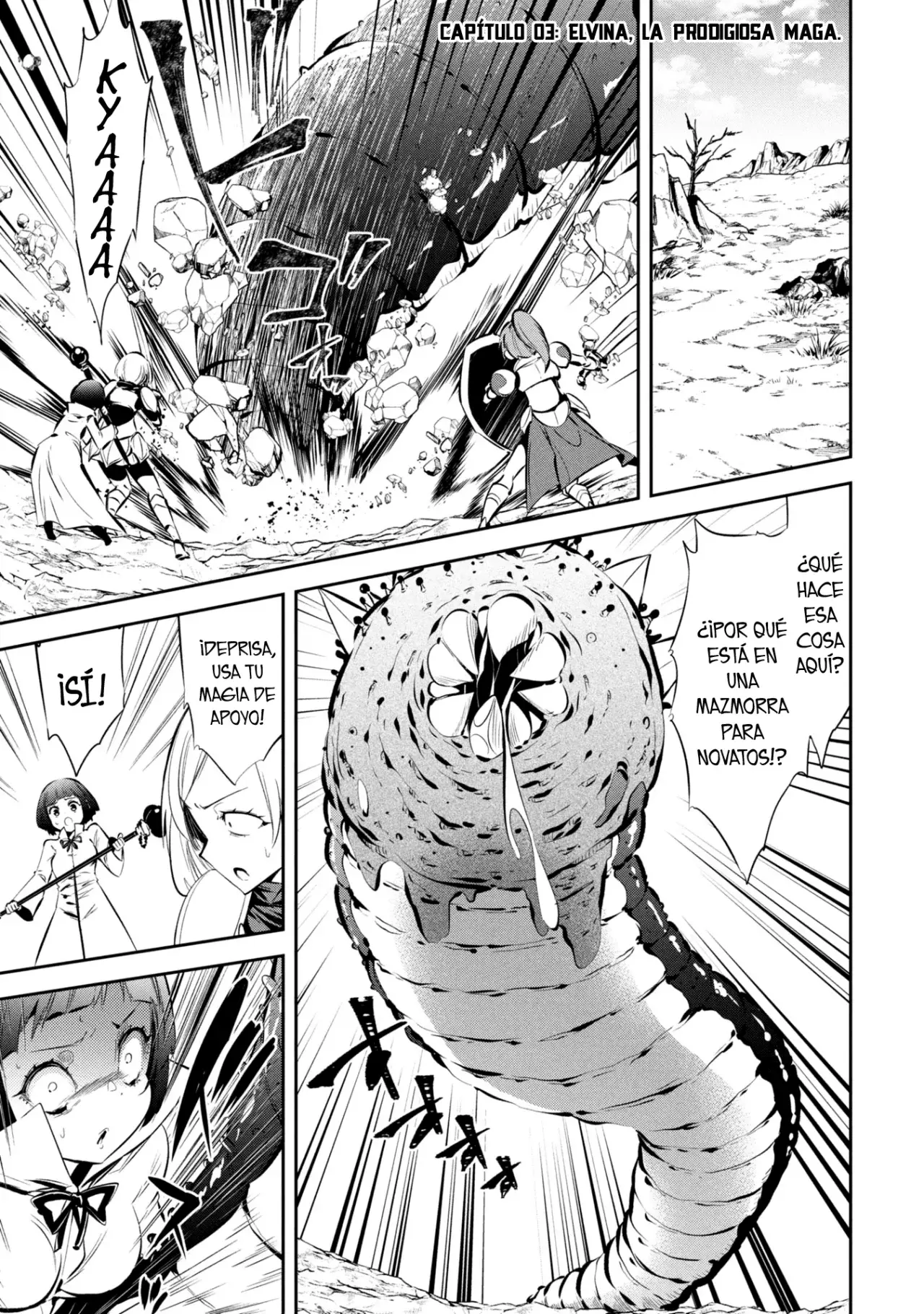 Mou Yamete Kaifuku Shinaide Kenja-sama! Capitulo 3: Elvina, la prodigiosa maga página 3