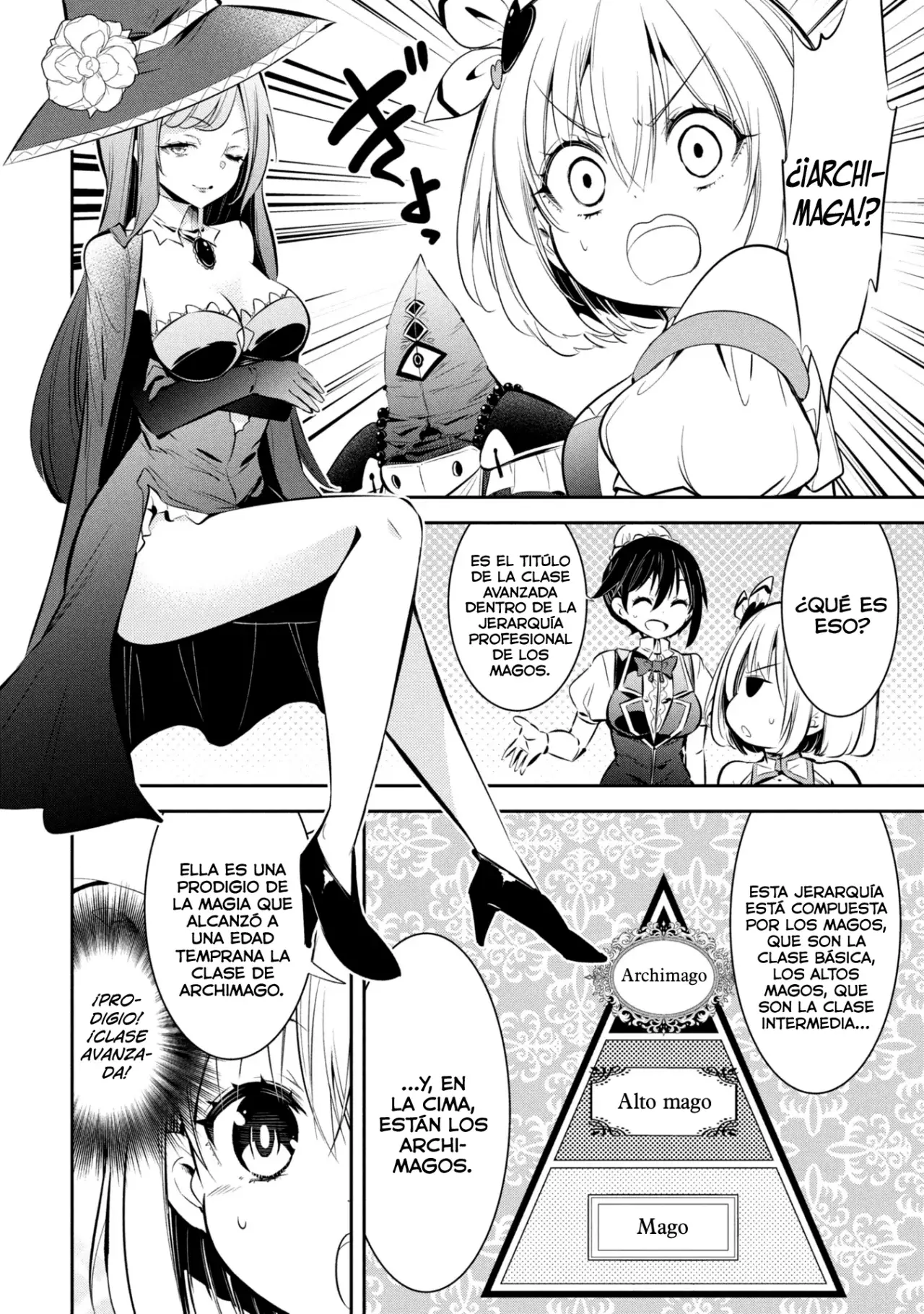 Mou Yamete Kaifuku Shinaide Kenja-sama! Capitulo 3: Elvina, la prodigiosa maga página 6