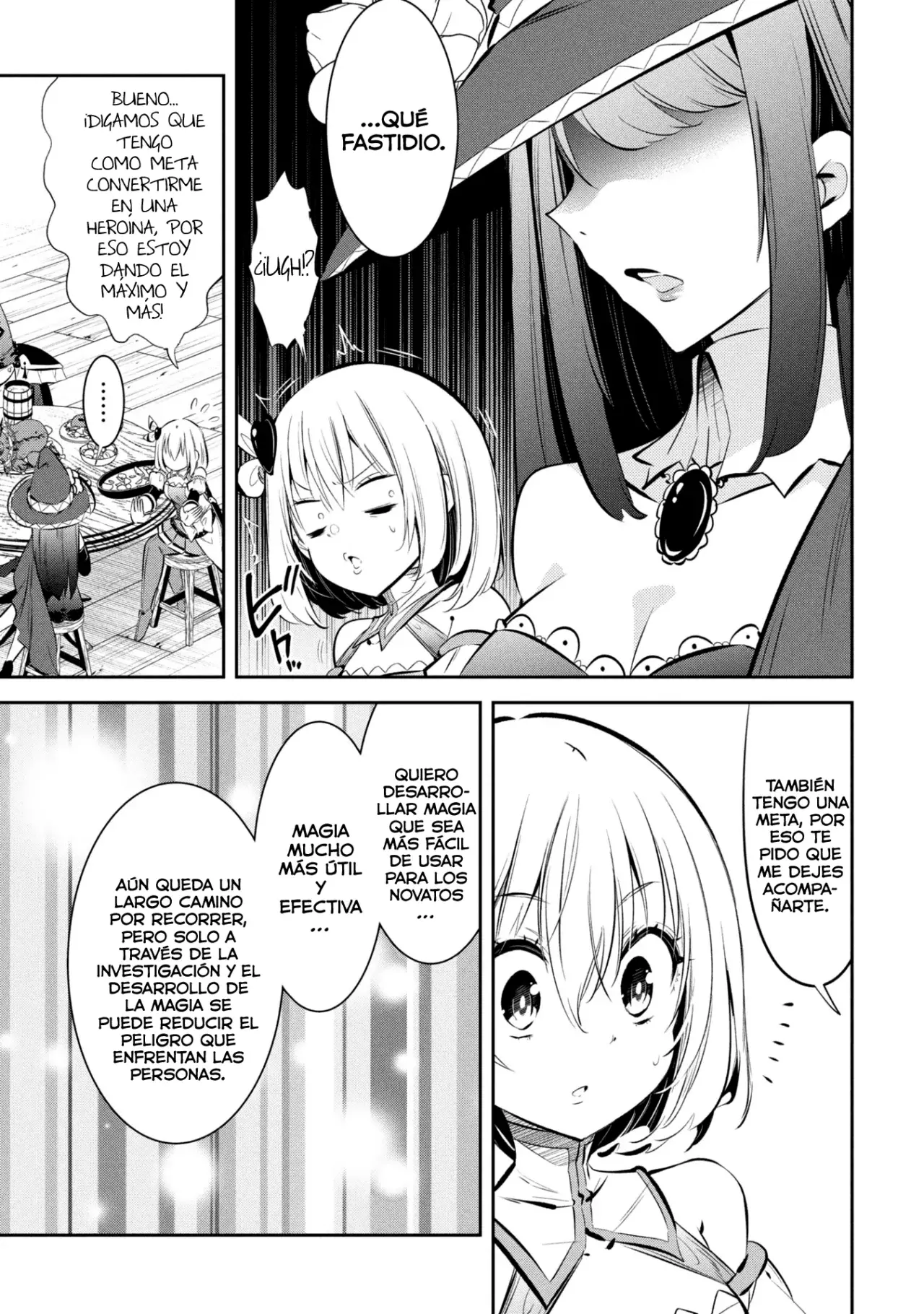 Mou Yamete Kaifuku Shinaide Kenja-sama! Capitulo 3: Elvina, la prodigiosa maga página 9