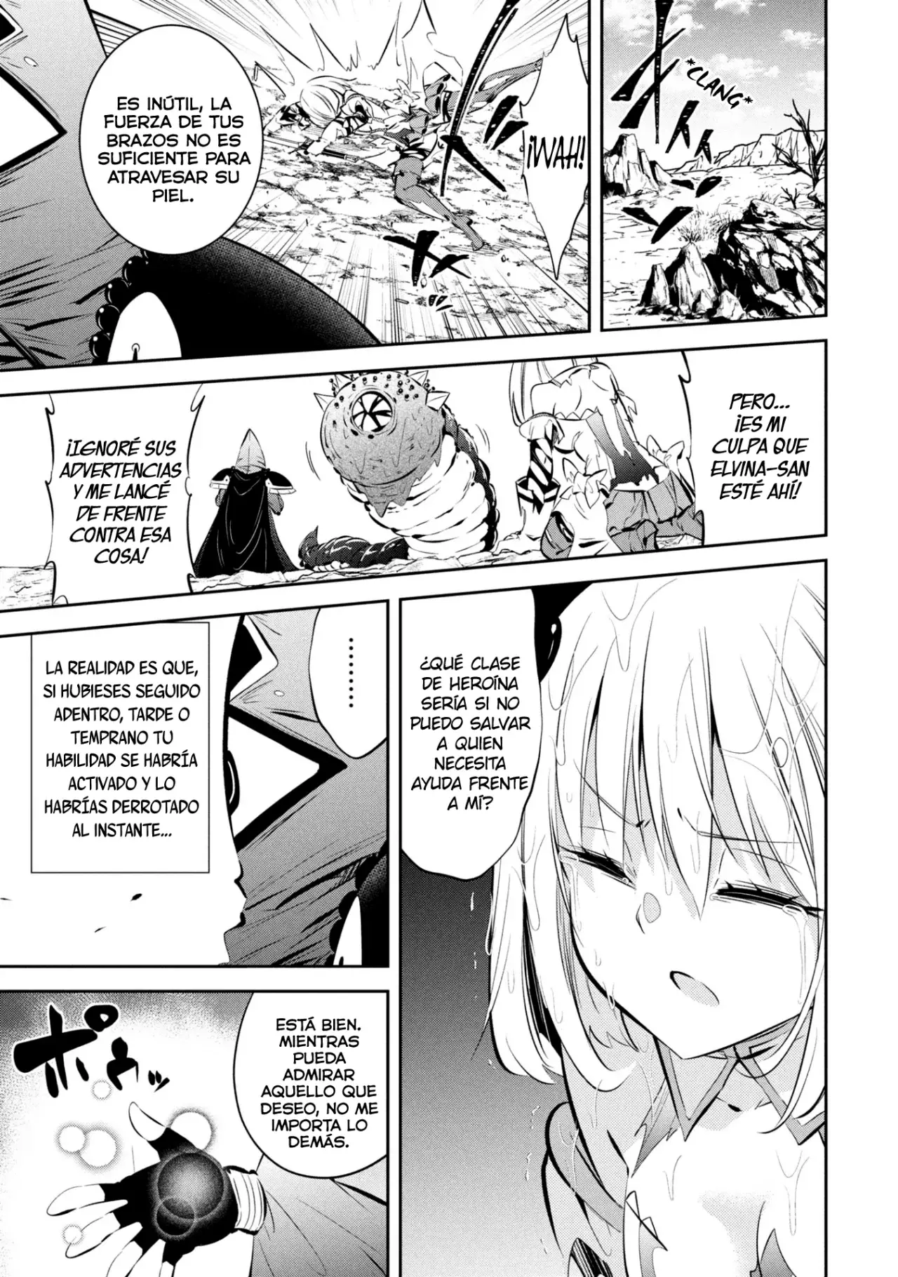 Mou Yamete Kaifuku Shinaide Kenja-sama! Capitulo 4: Devorada entera página 18