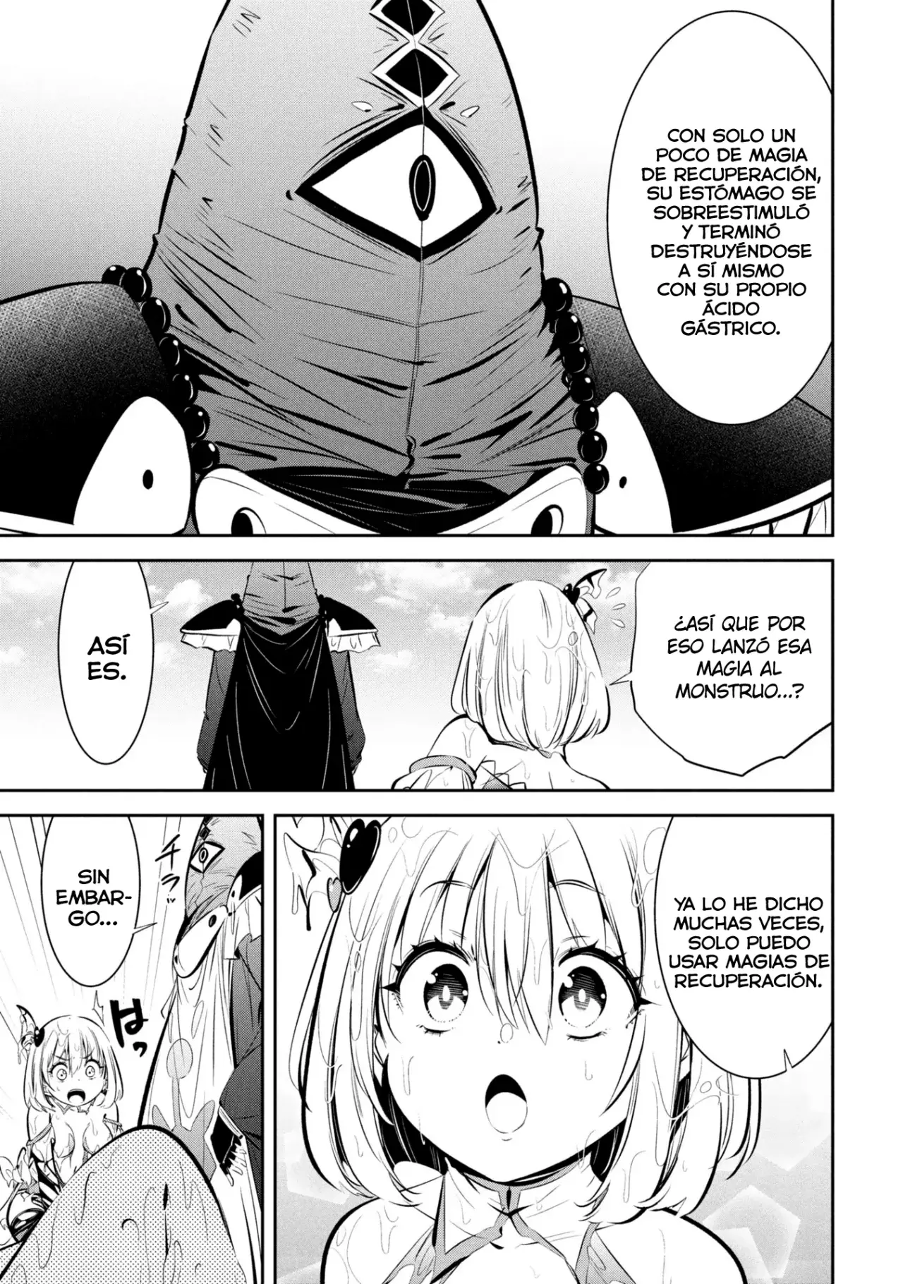 Mou Yamete Kaifuku Shinaide Kenja-sama! Capitulo 4: Devorada entera página 22