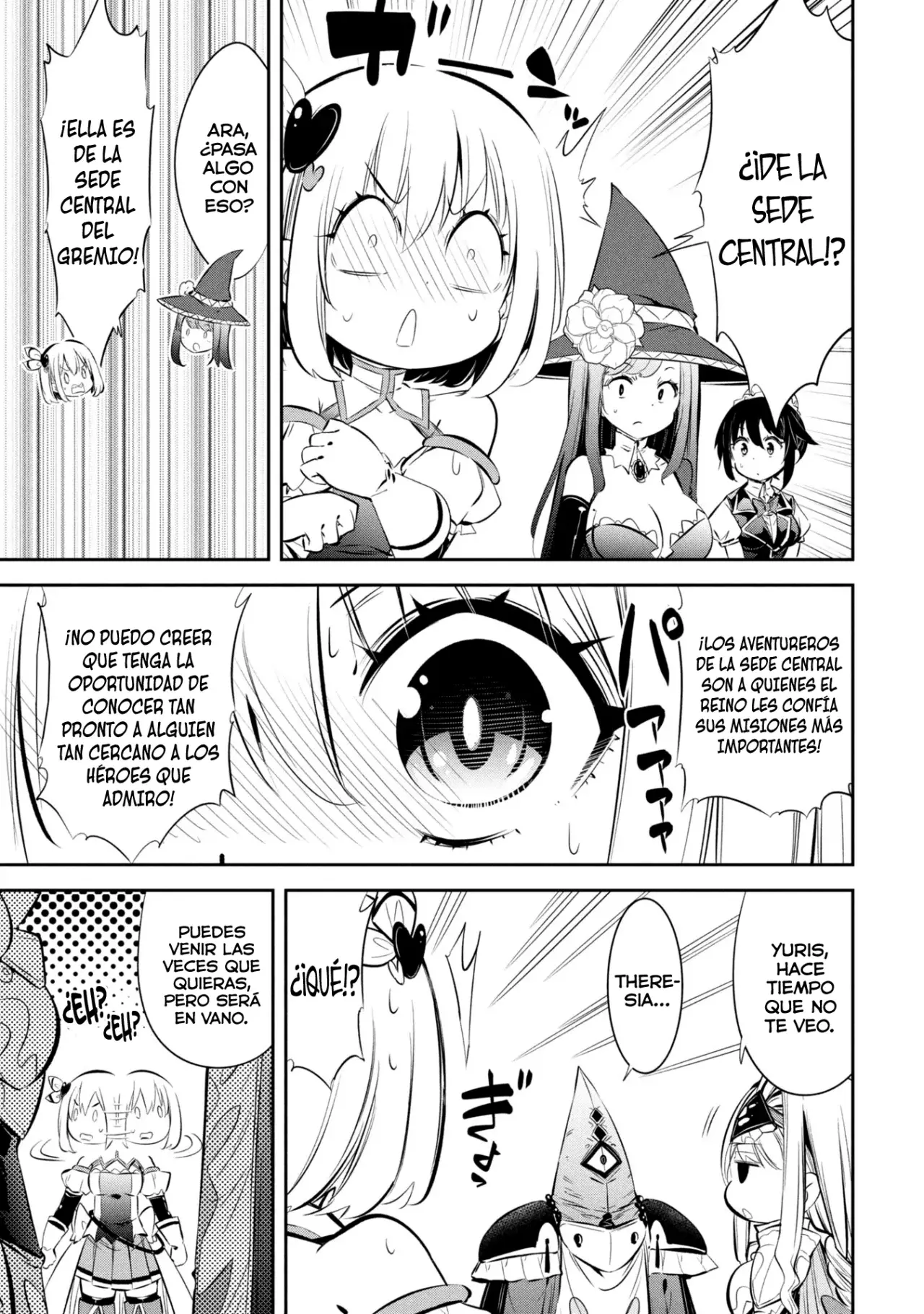 Mou Yamete Kaifuku Shinaide Kenja-sama! Capitulo 5: La caballera santa Theresia página 11