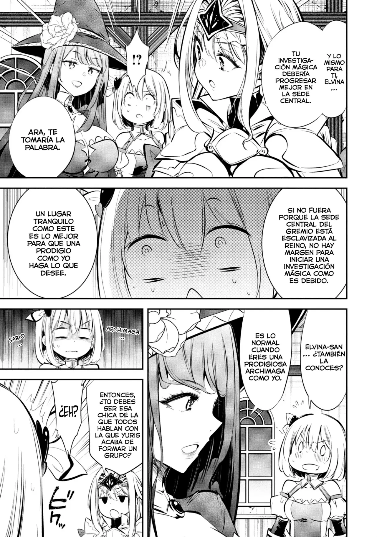 Mou Yamete Kaifuku Shinaide Kenja-sama! Capitulo 5: La caballera santa Theresia página 13