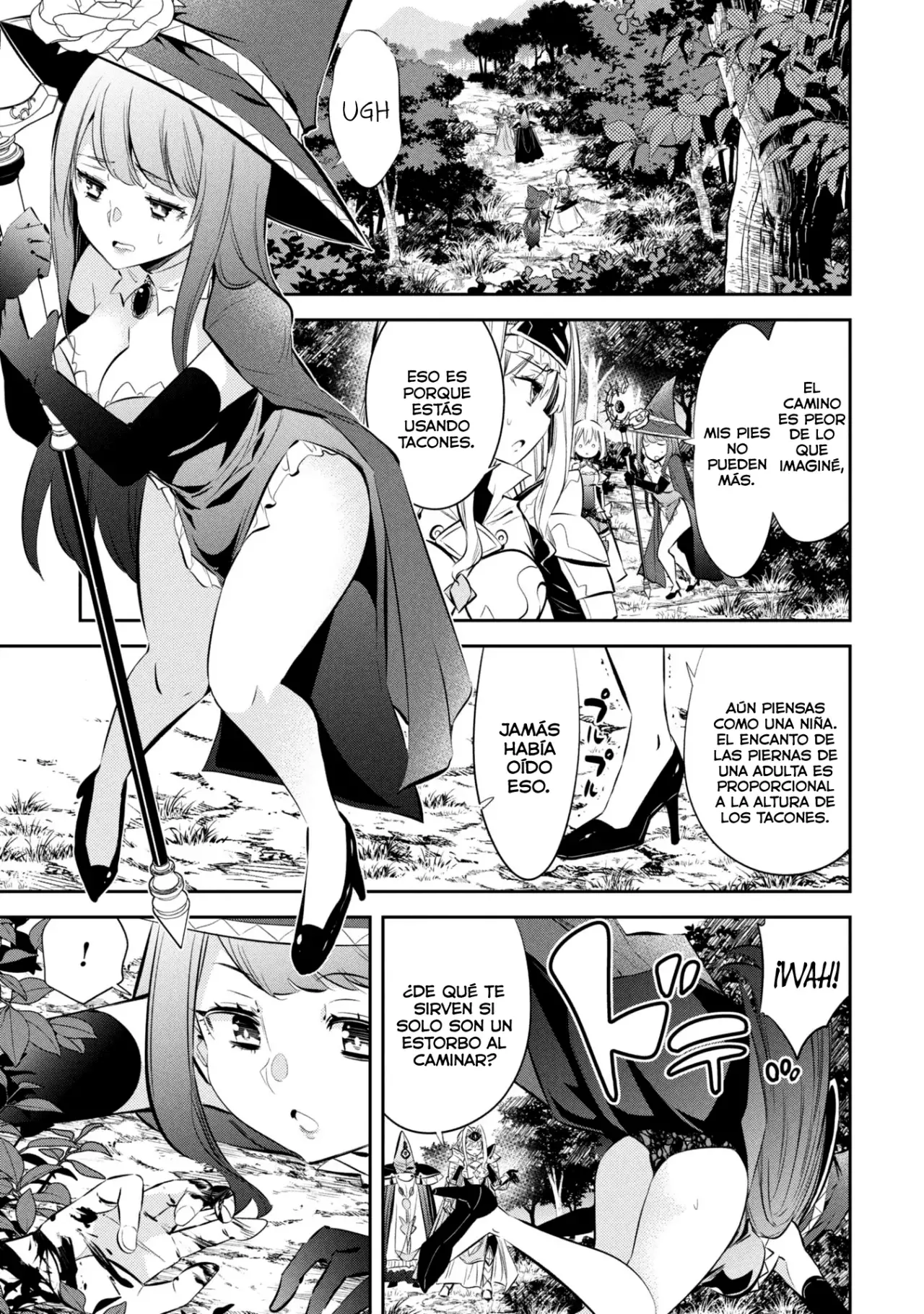 Mou Yamete Kaifuku Shinaide Kenja-sama! Capitulo 5: La caballera santa Theresia página 19