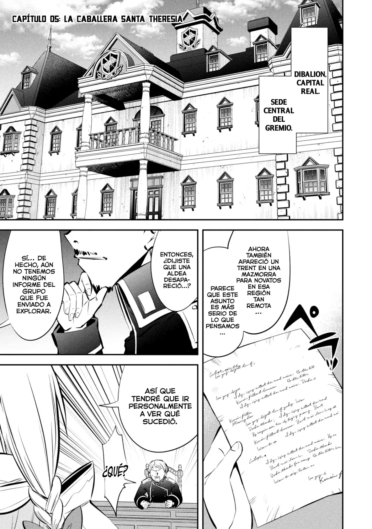 Mou Yamete Kaifuku Shinaide Kenja-sama! Capitulo 5: La caballera santa Theresia página 3