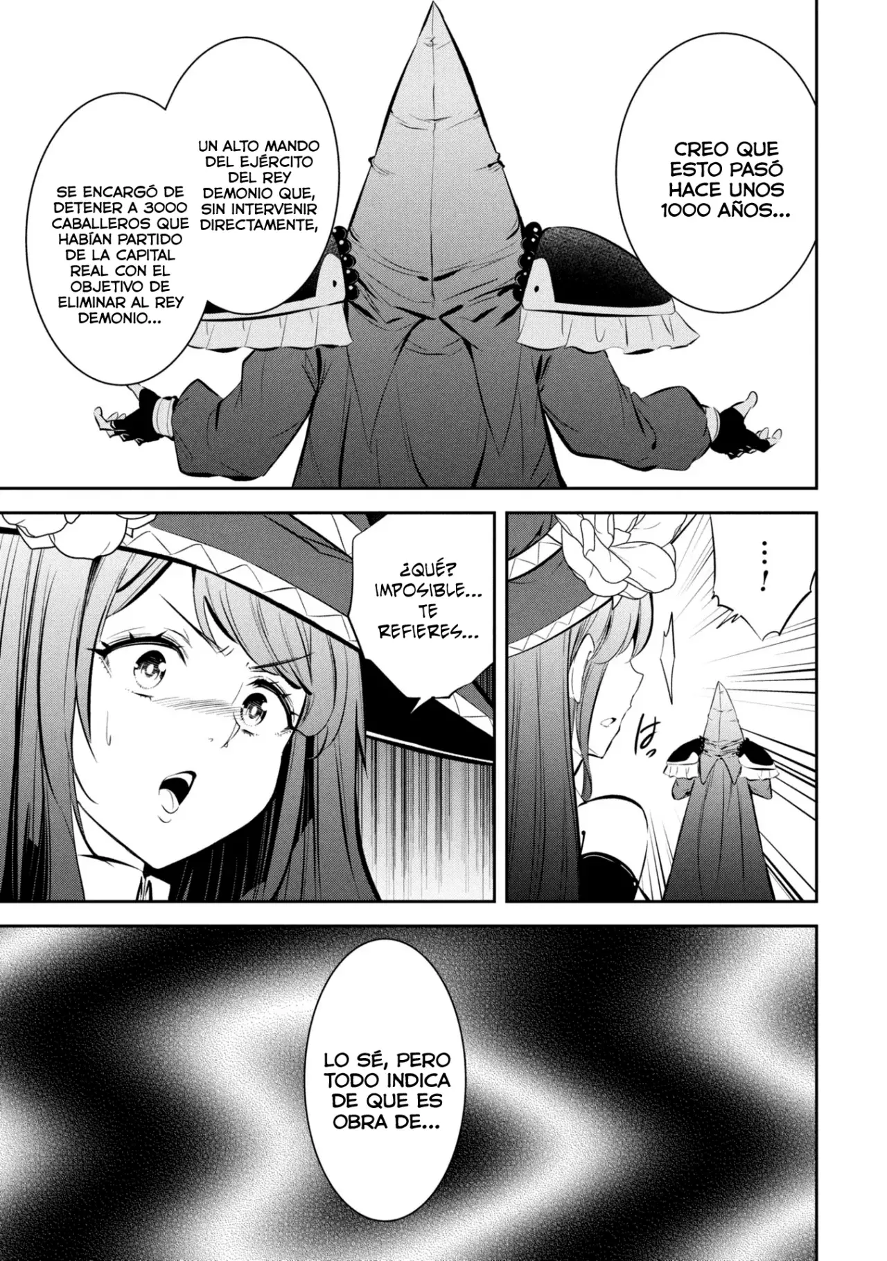 Mou Yamete Kaifuku Shinaide Kenja-sama! Capitulo 5: La caballera santa Theresia página 31