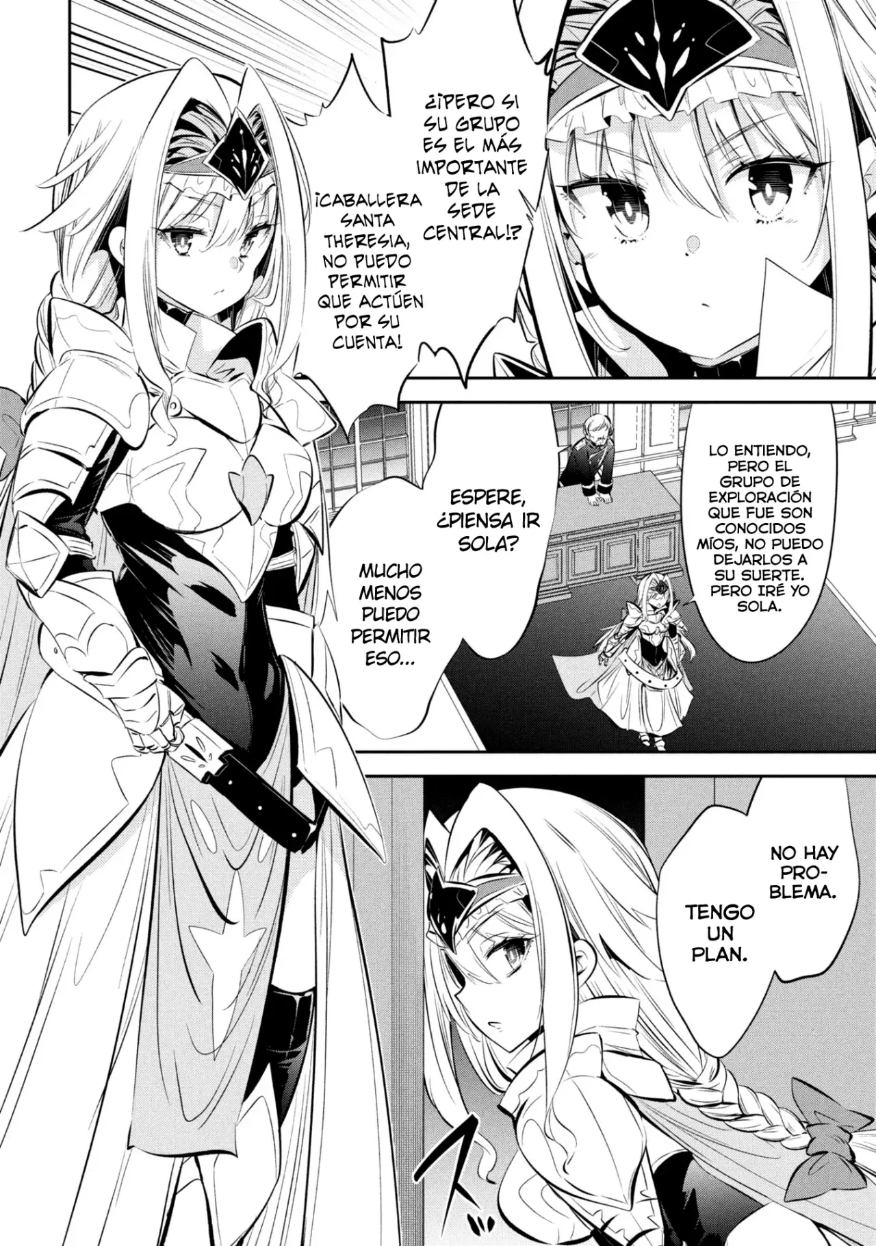 Mou Yamete Kaifuku Shinaide Kenja-sama! Capitulo 5: La caballera santa Theresia página 4