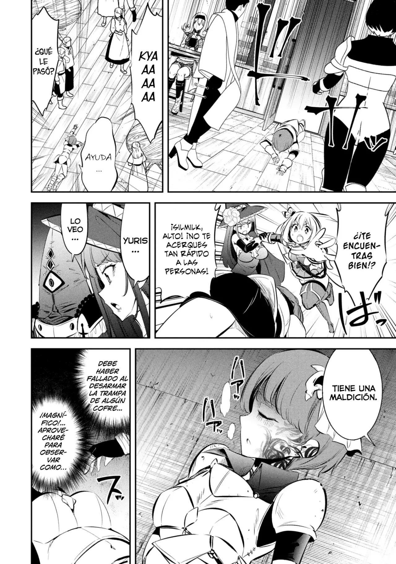 Mou Yamete Kaifuku Shinaide Kenja-sama! Capitulo 5: La caballera santa Theresia página 8