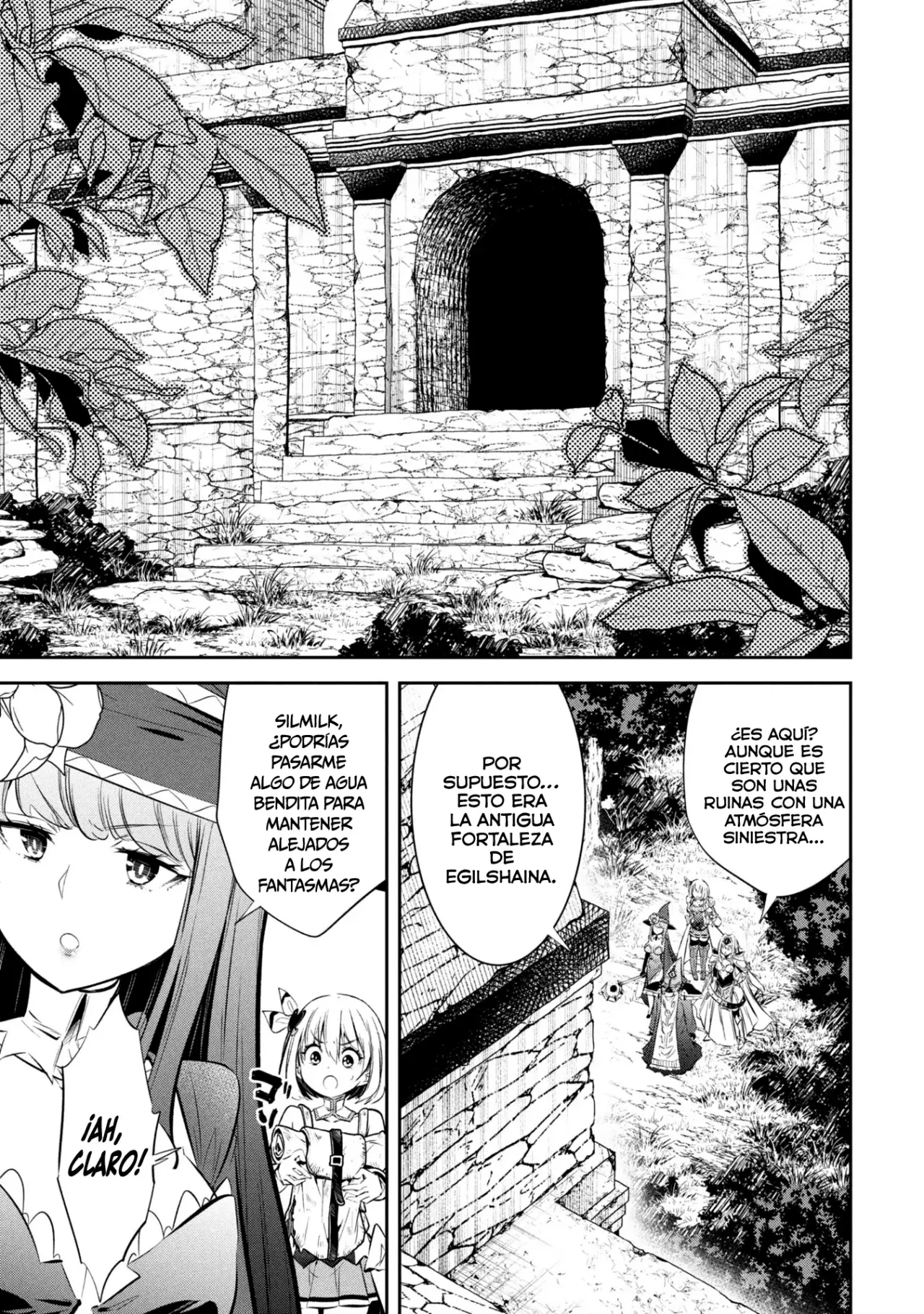 Mou Yamete Kaifuku Shinaide Kenja-sama! Capitulo 7: Donde moran los muertos página 5