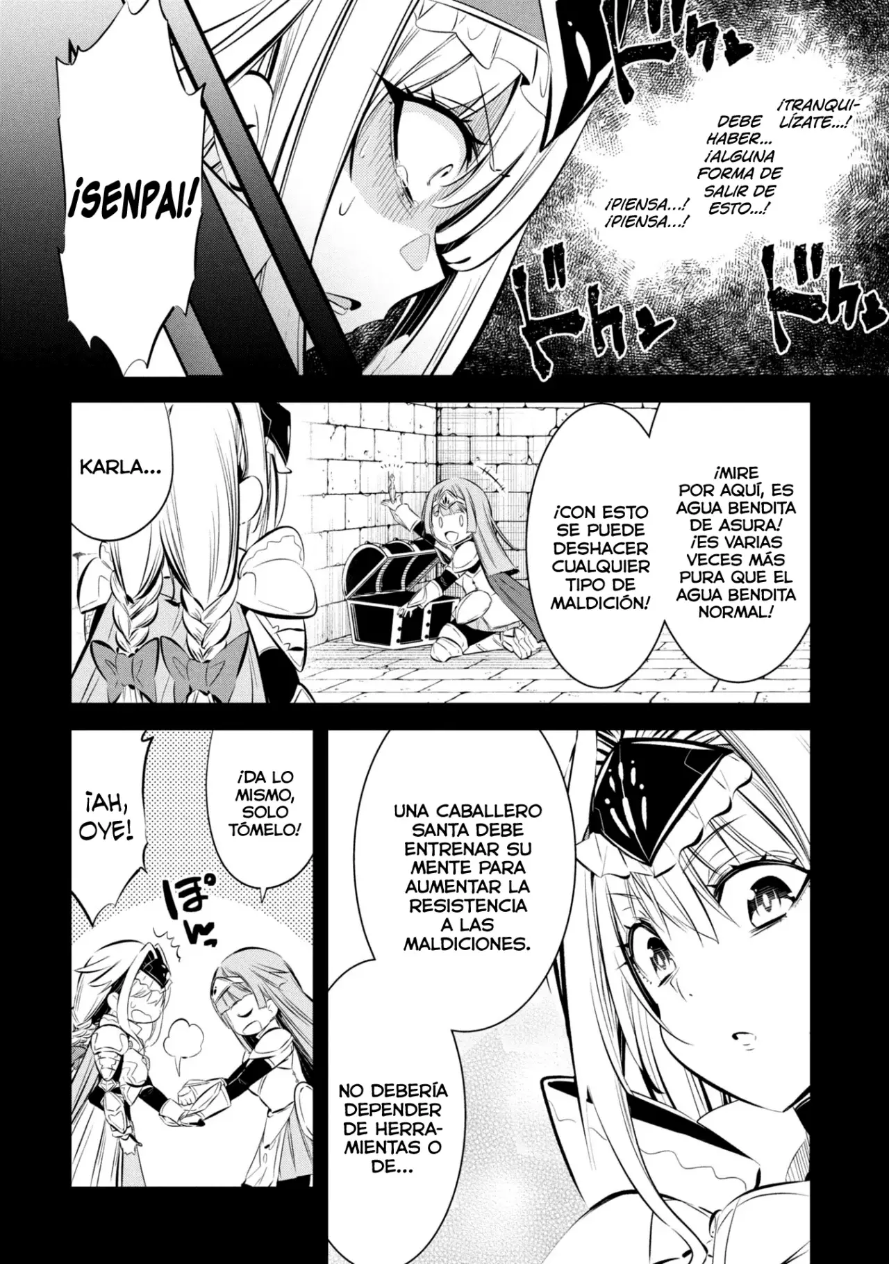 Mou Yamete Kaifuku Shinaide Kenja-sama! Capitulo 9: Cuenta regresiva para la muerte página 8