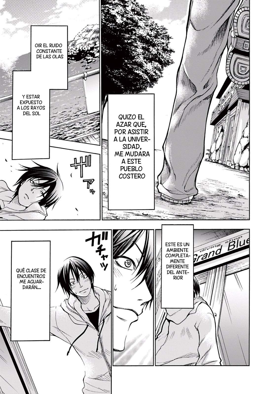 Grand Blue Capitulo 1: Azul Profundo página 17