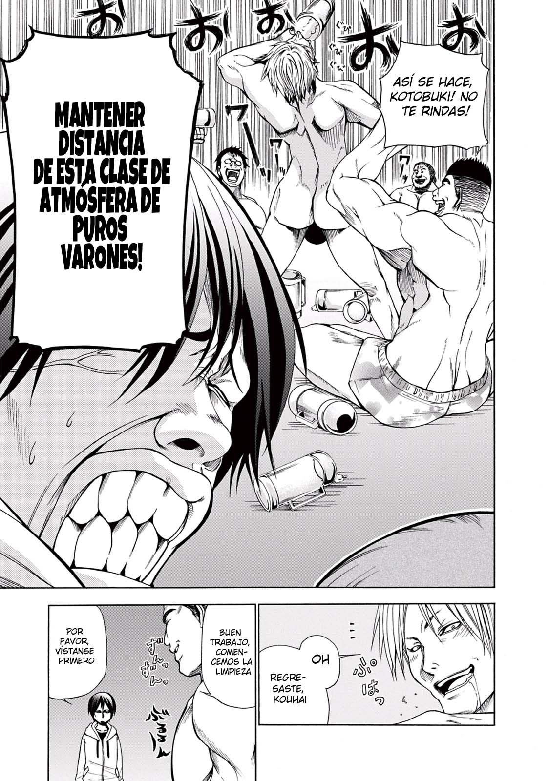 Grand Blue Capitulo 1: Azul Profundo página 38