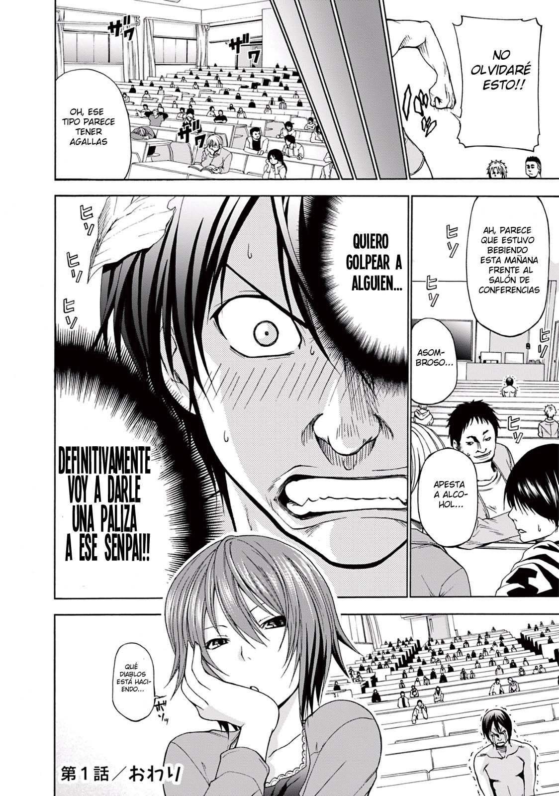 Grand Blue Capitulo 1: Azul Profundo página 54