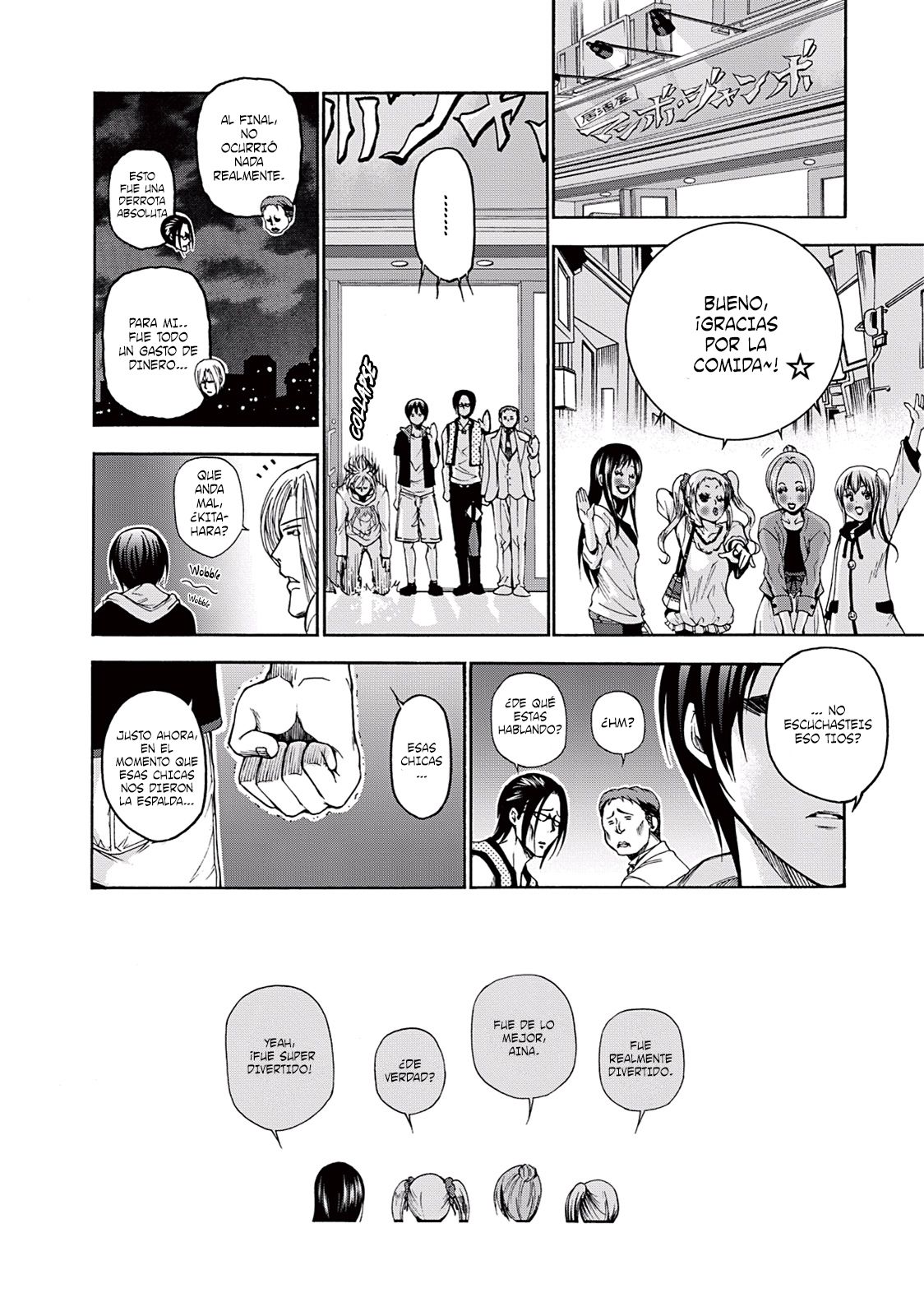 Grand Blue Capitulo 10 página 34