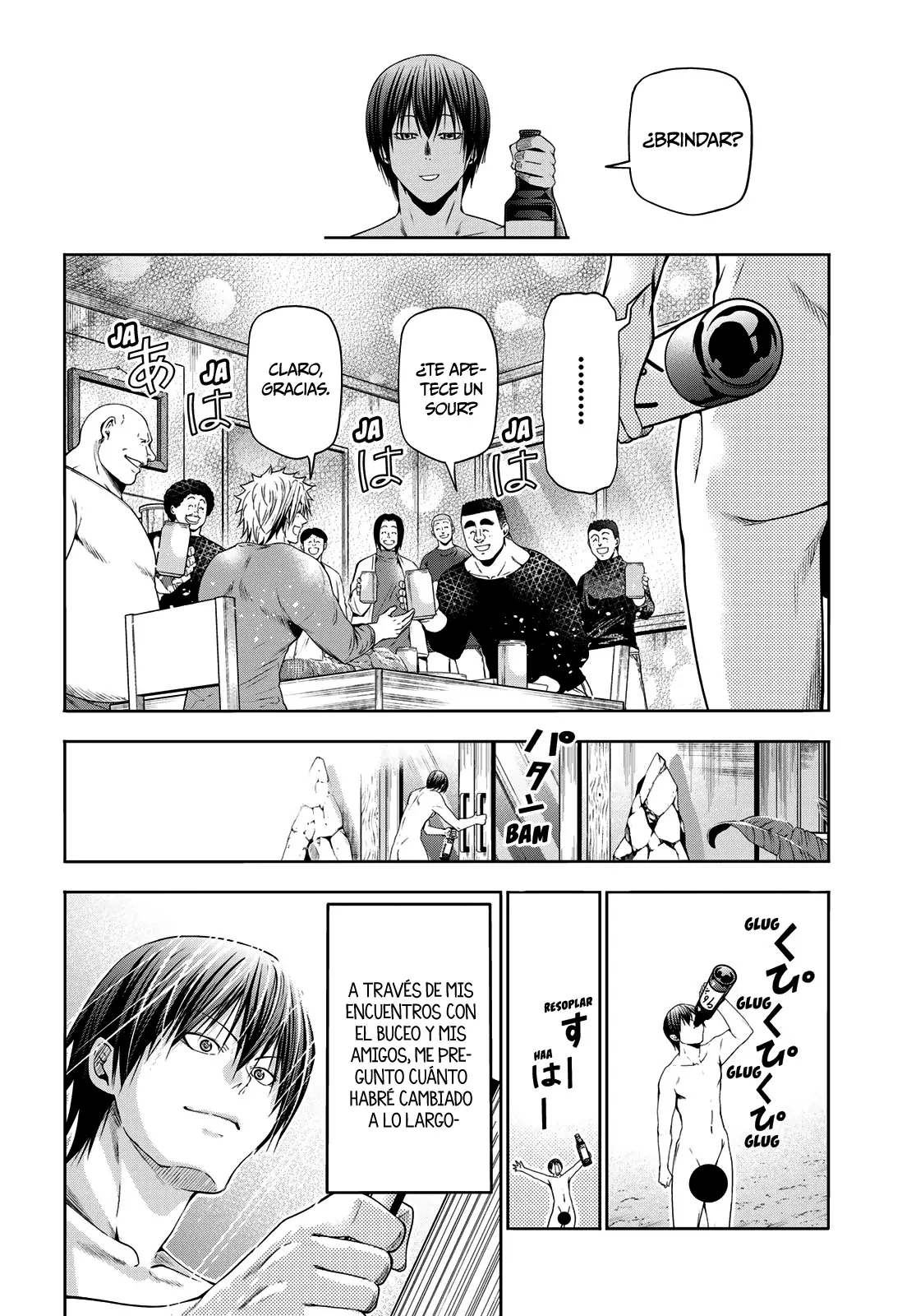 Grand Blue Capitulo 100: ¡aniversario! página 12