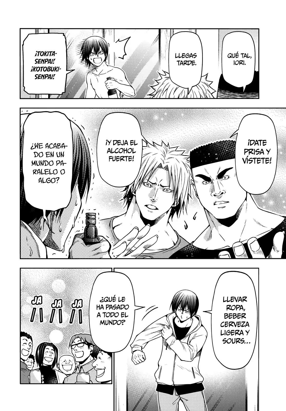 Grand Blue Capitulo 100: ¡aniversario! página 14