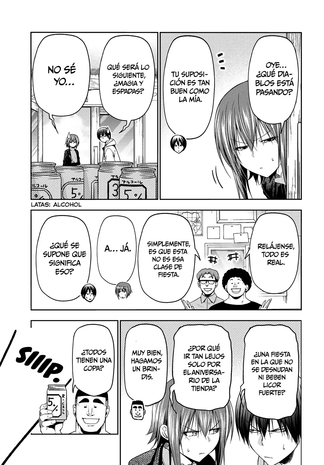 Grand Blue Capitulo 100: ¡aniversario! página 15