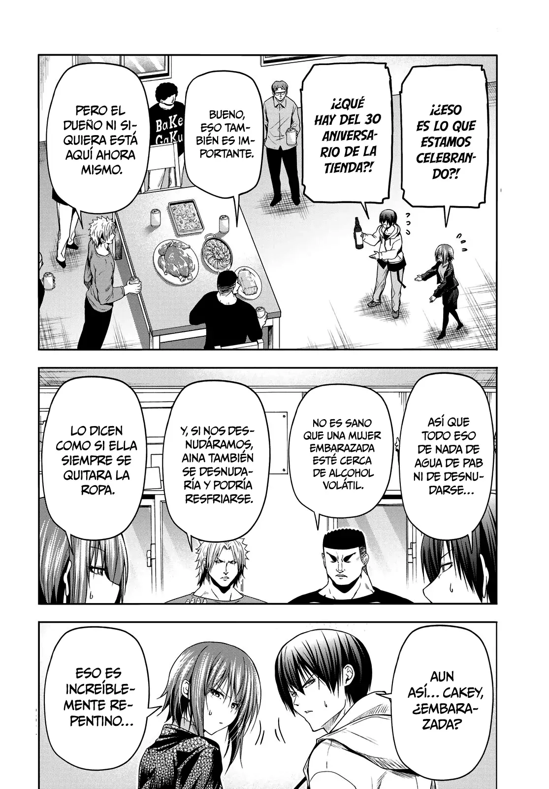Grand Blue Capitulo 100: ¡aniversario! página 18