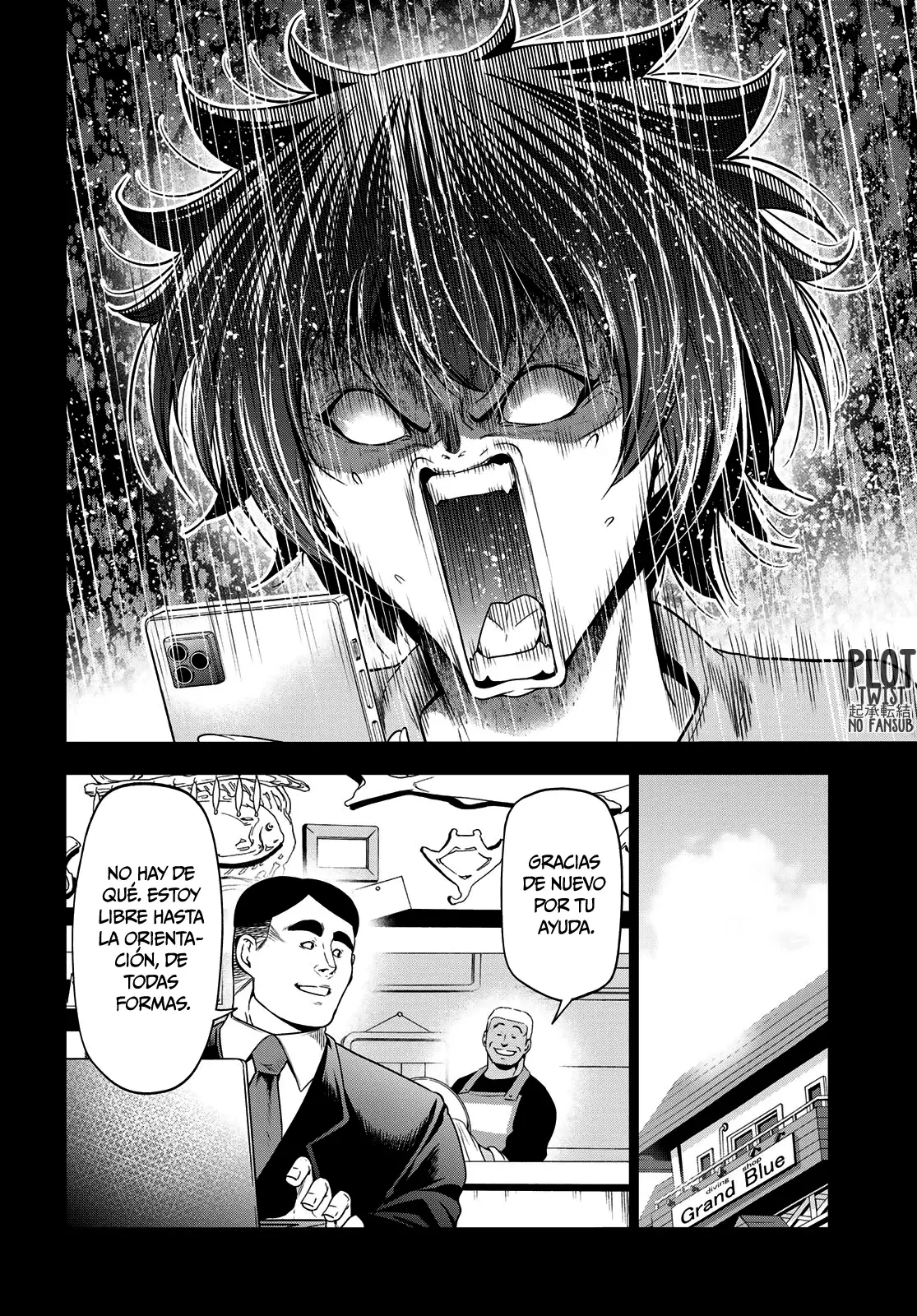 Grand Blue Capitulo 100: ¡aniversario! página 22