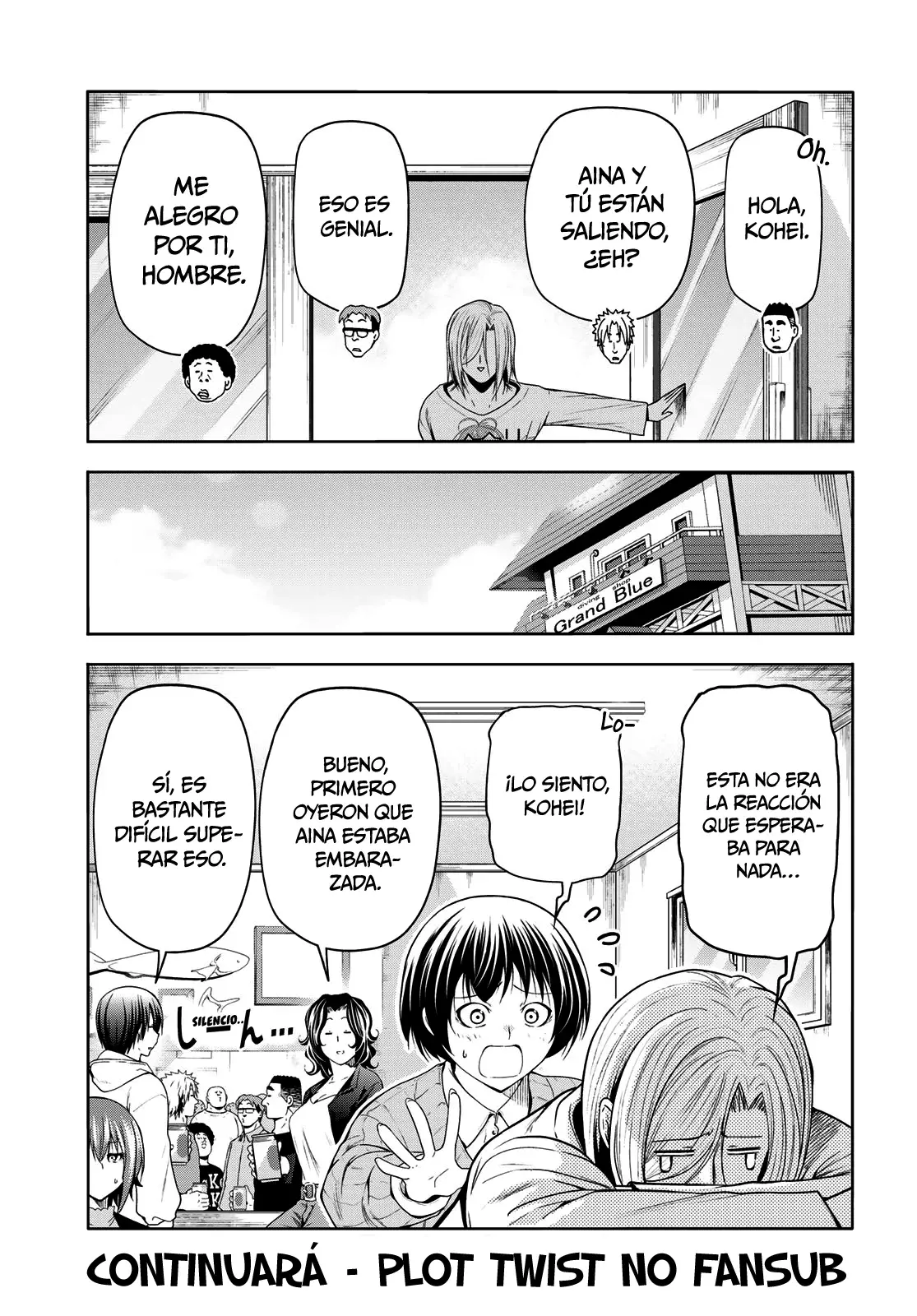 Grand Blue Capitulo 100: ¡aniversario! página 37