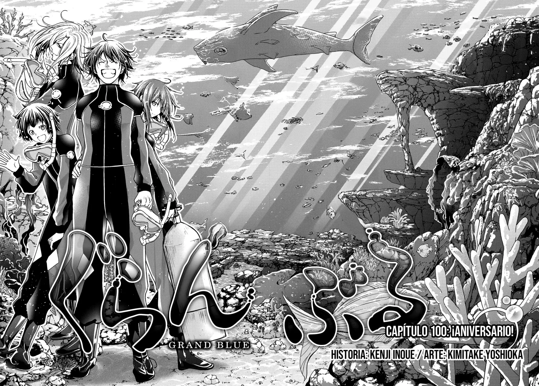 Grand Blue Capitulo 100: ¡aniversario! página 4