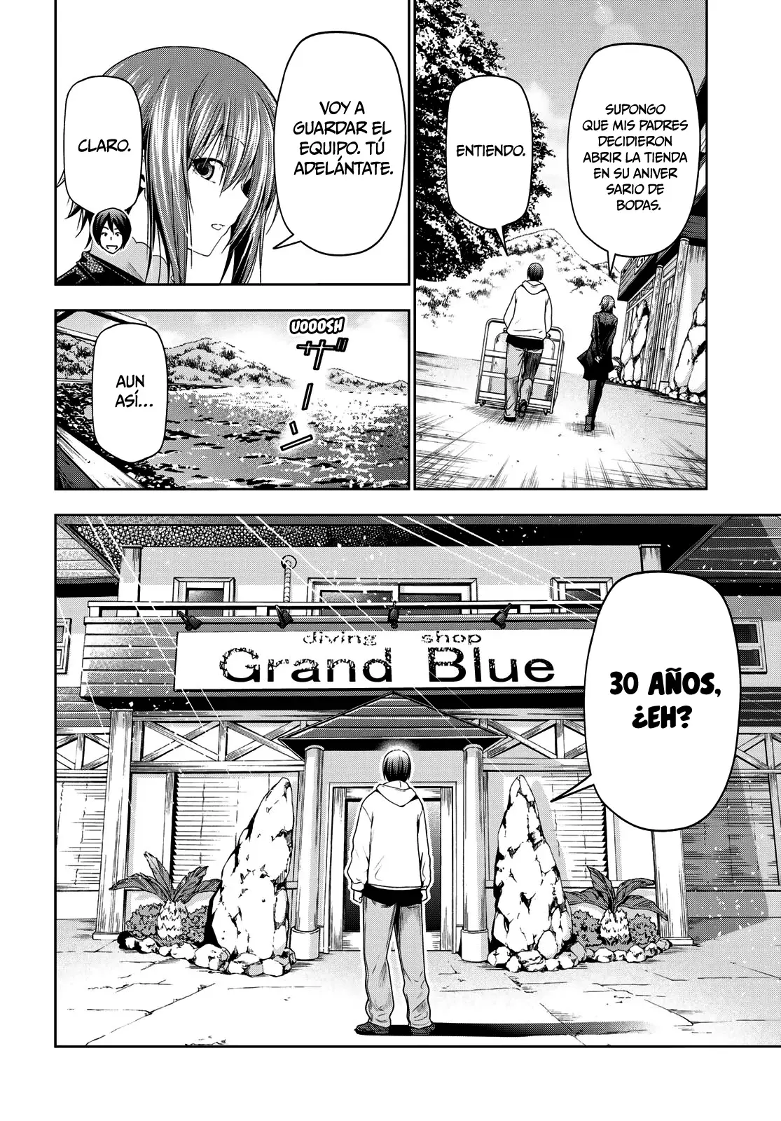 Grand Blue Capitulo 100: ¡aniversario! página 7