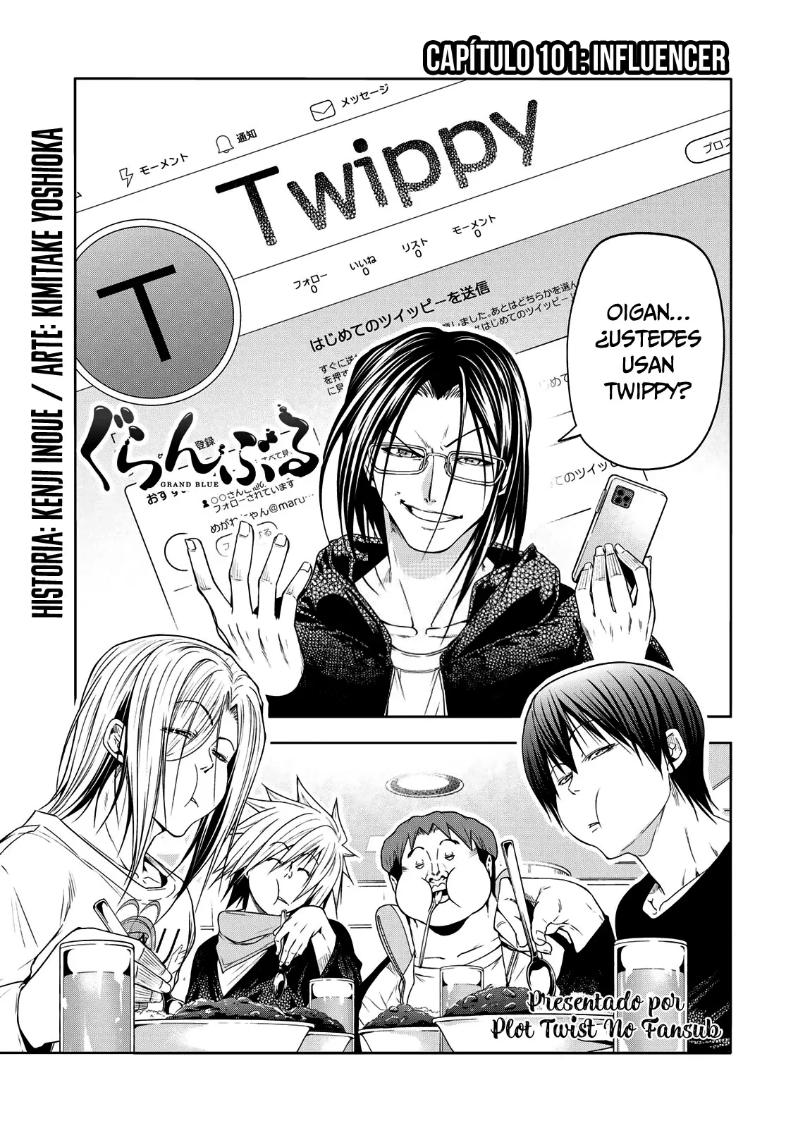 Grand Blue Capitulo 101: Influencer página 3