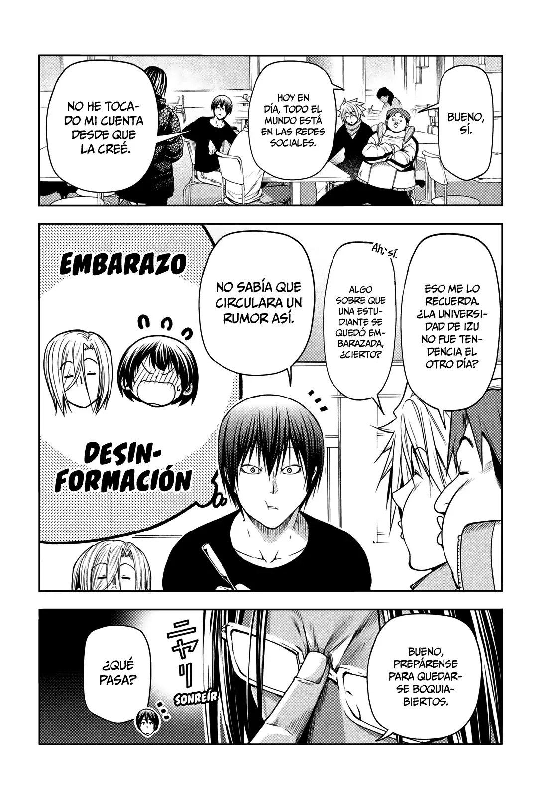 Grand Blue Capitulo 101: Influencer página 4