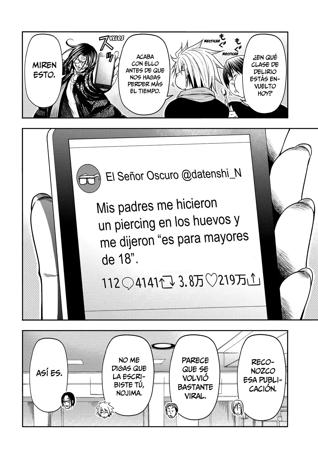 Grand Blue Capitulo 101: Influencer página 6