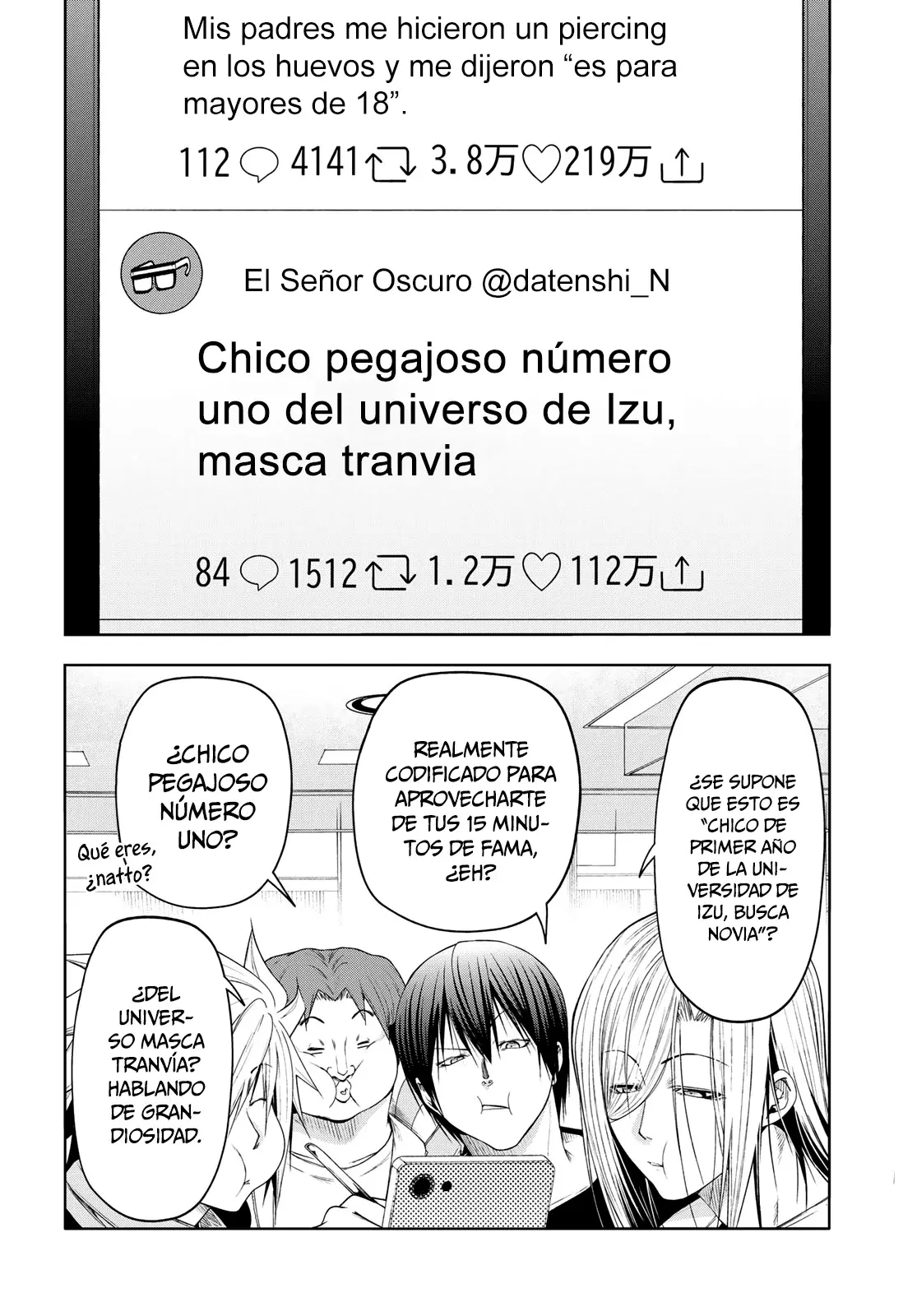 Grand Blue Capitulo 101: Influencer página 8
