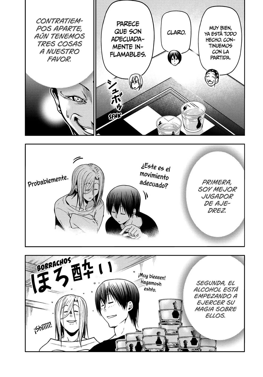 Grand Blue Capitulo 102: proselitismo página 37