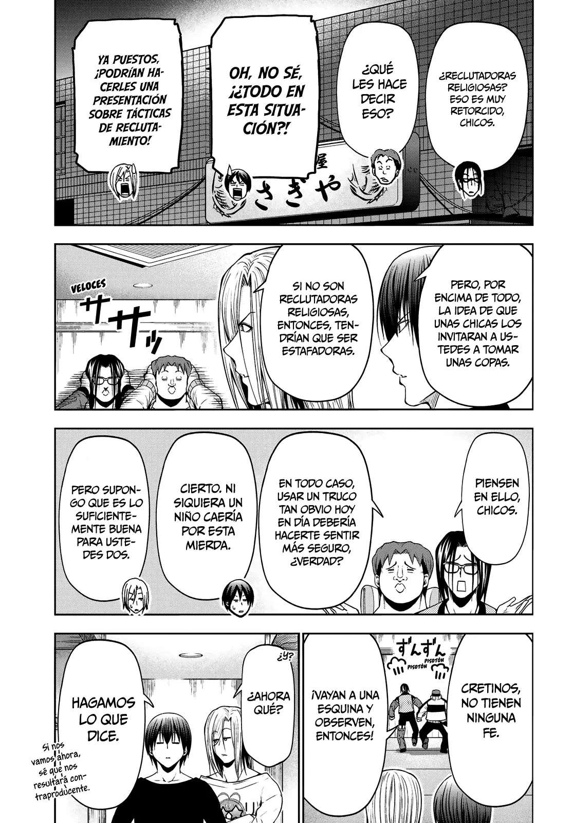 Grand Blue Capitulo 102: proselitismo página 5