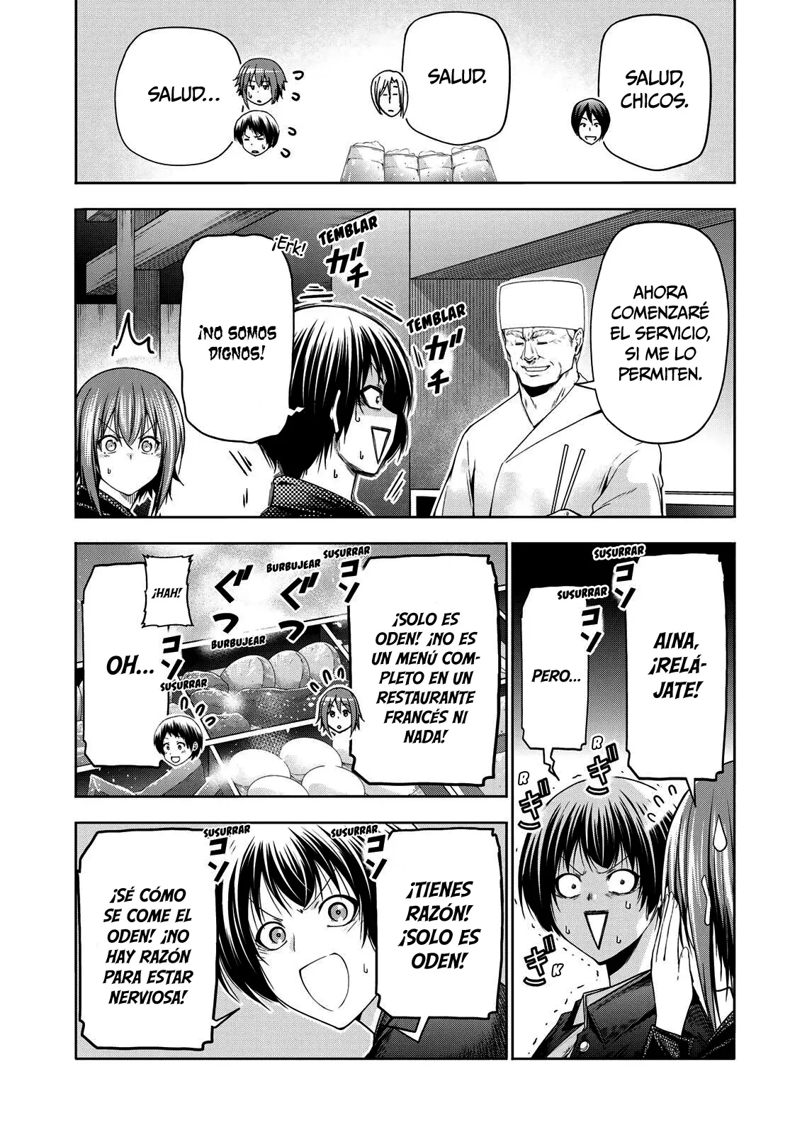 Grand Blue Capitulo 103: regalo de felicitación página 13